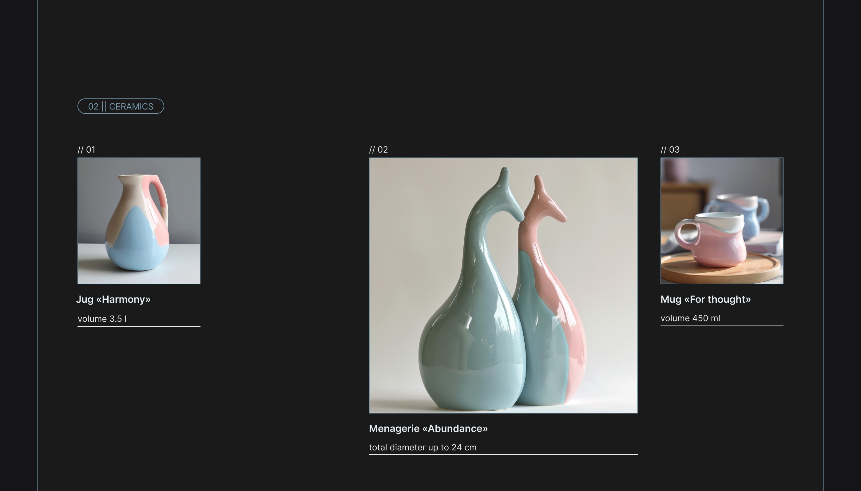 Landing page for ceramics studio — Изображение №9 — Интерфейсы, Брендинг на Dprofile