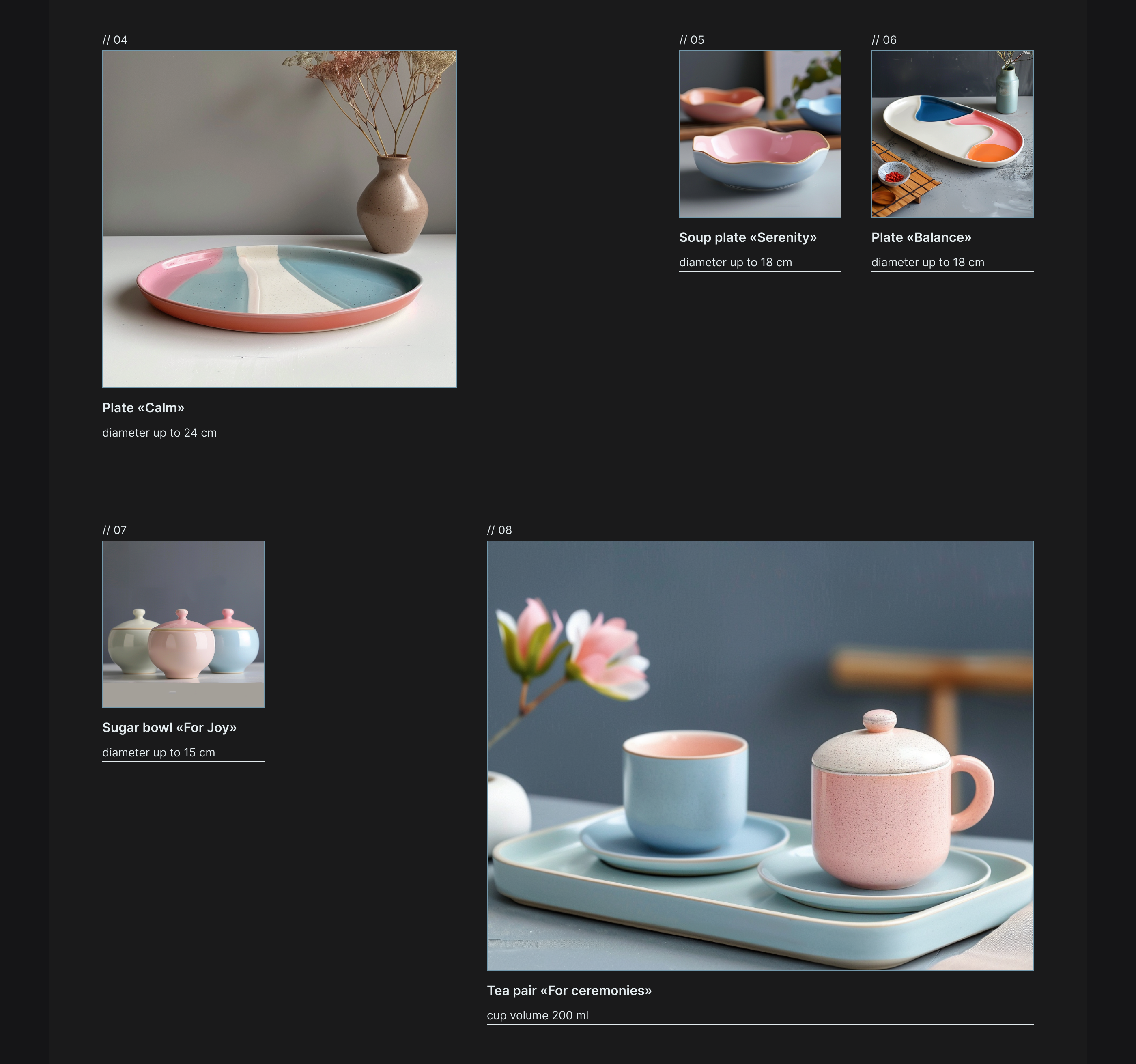 Landing page for ceramics studio — Изображение №10 — Интерфейсы, Брендинг на Dprofile