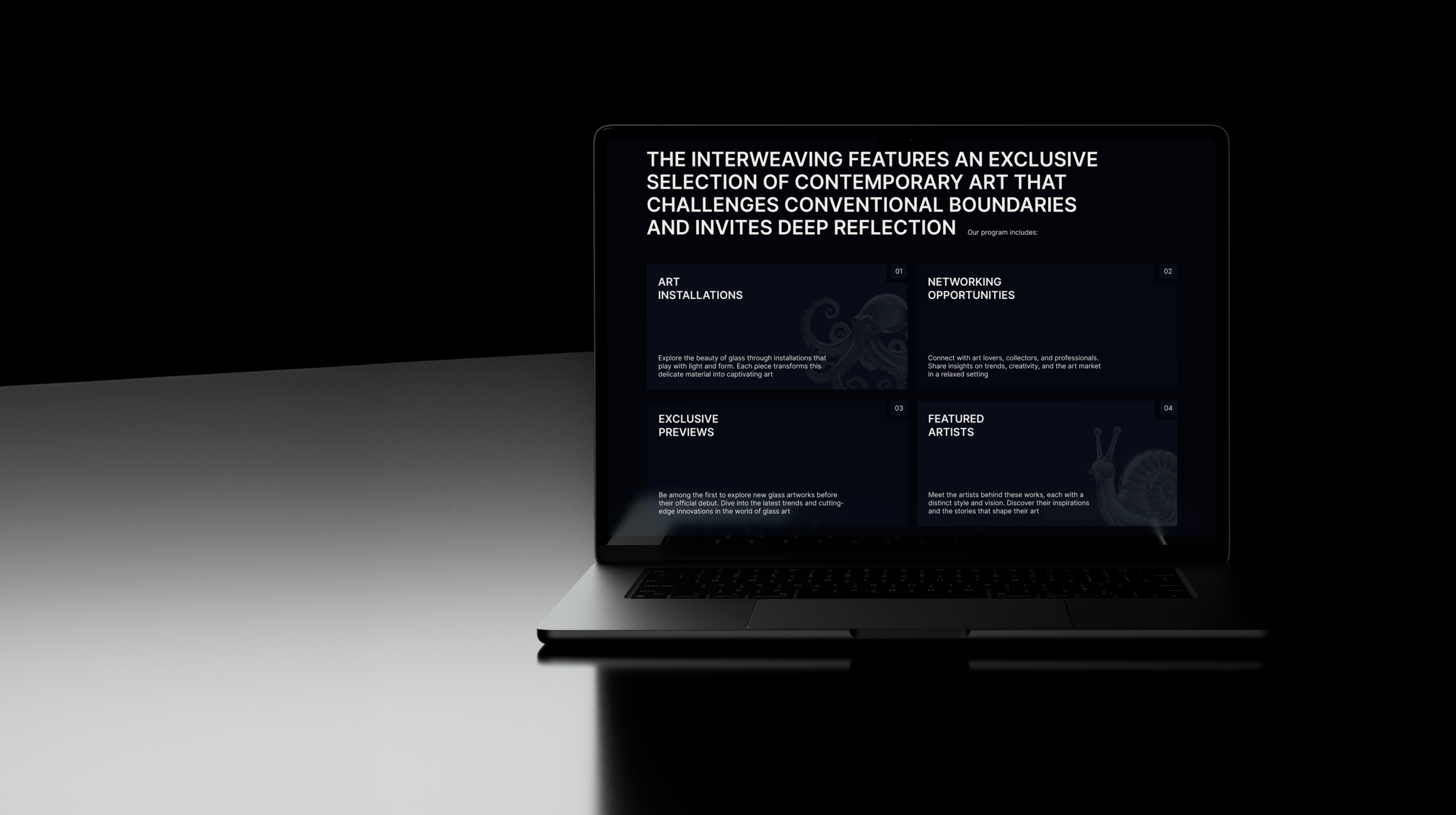 Website for a Contemporary Art Festival — Изображение №8 — Интерфейсы на Dprofile