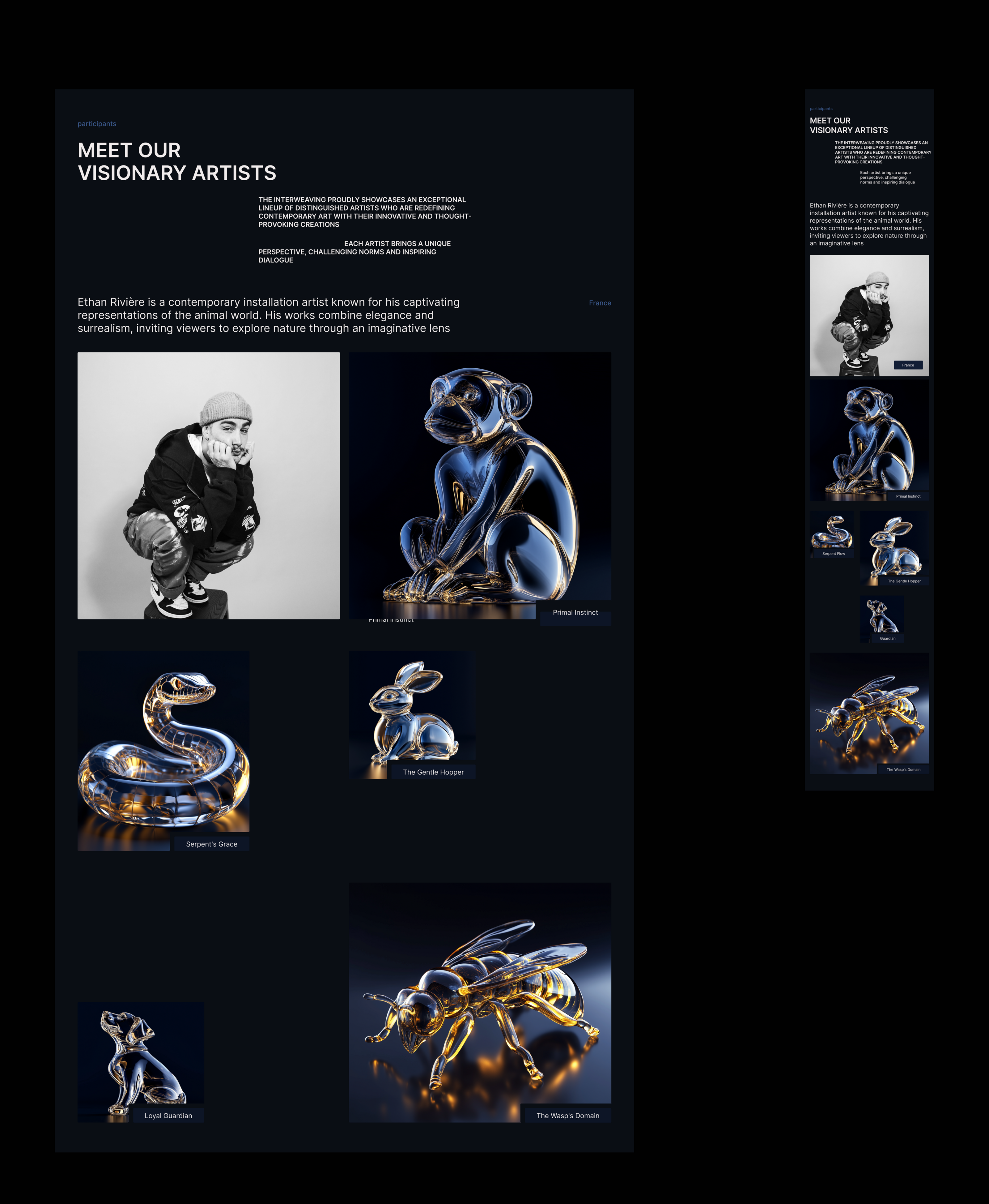 Website for a Contemporary Art Festival — Изображение №11 — Интерфейсы на Dprofile