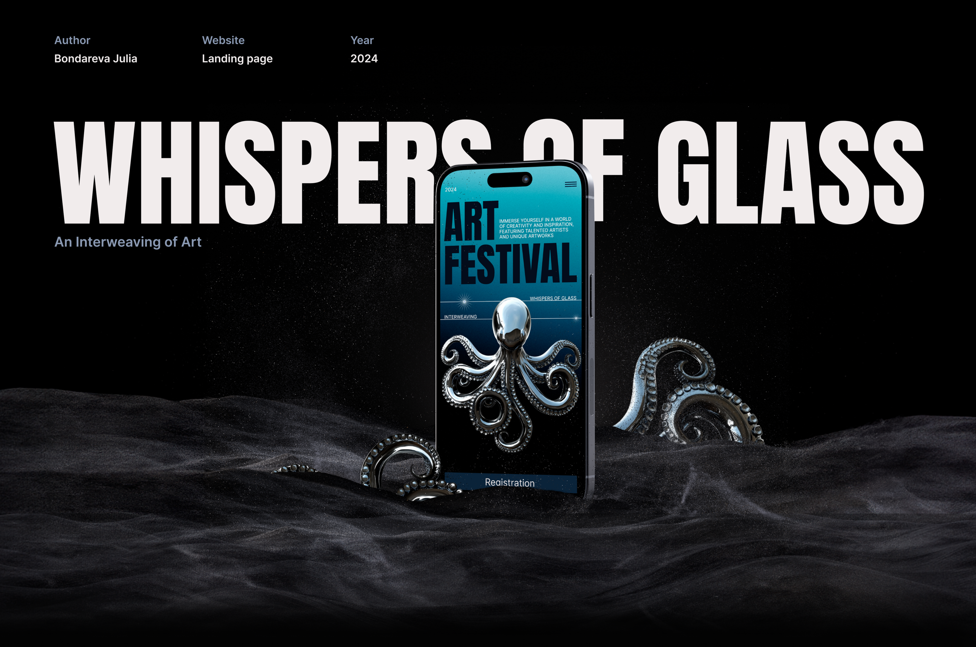 Website for a Contemporary Art Festival — Изображение №1 — Интерфейсы на Dprofile