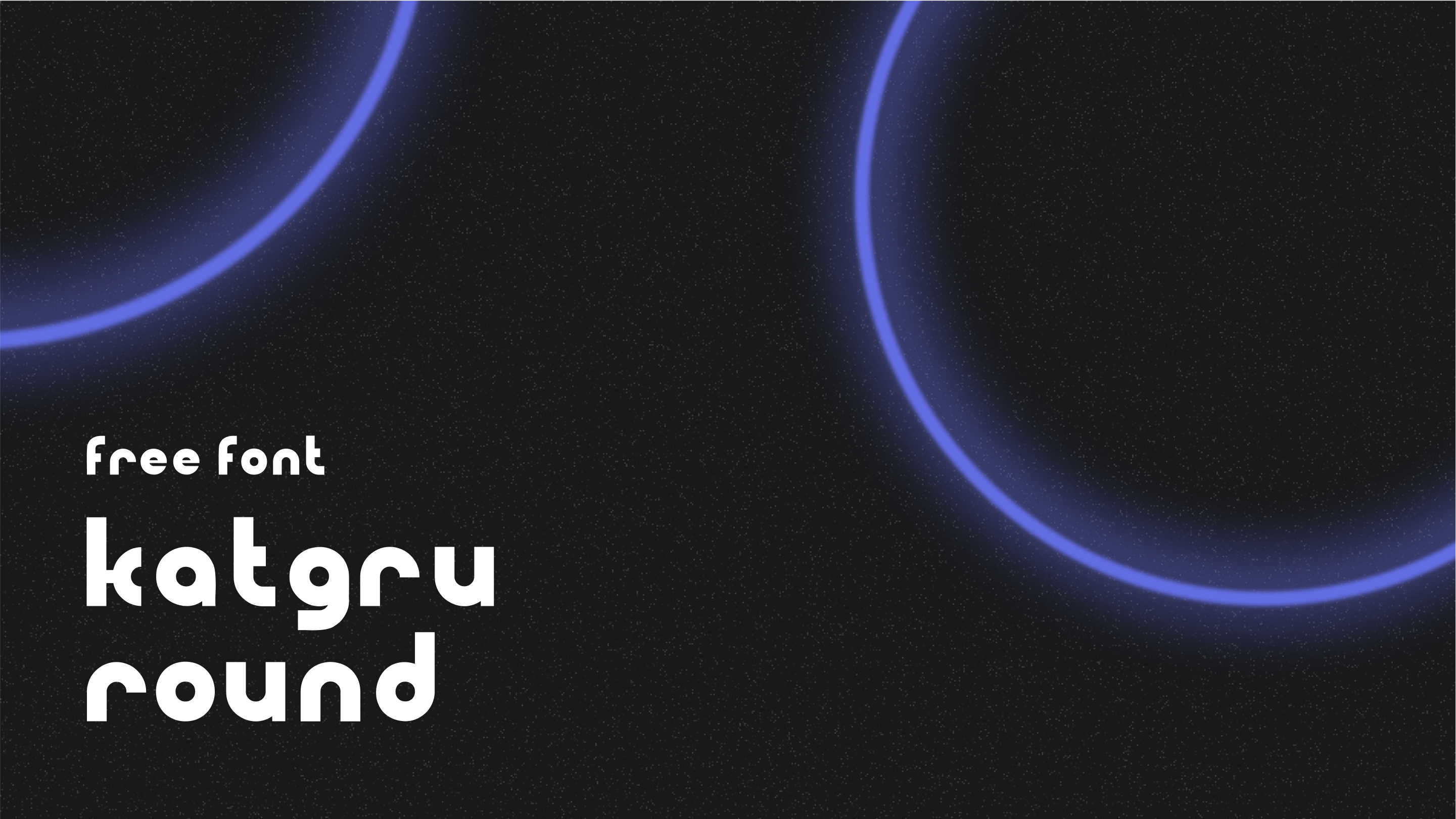 Бесплатный шрифт Katgru Round — Изображение №1 — Графика на Dprofile