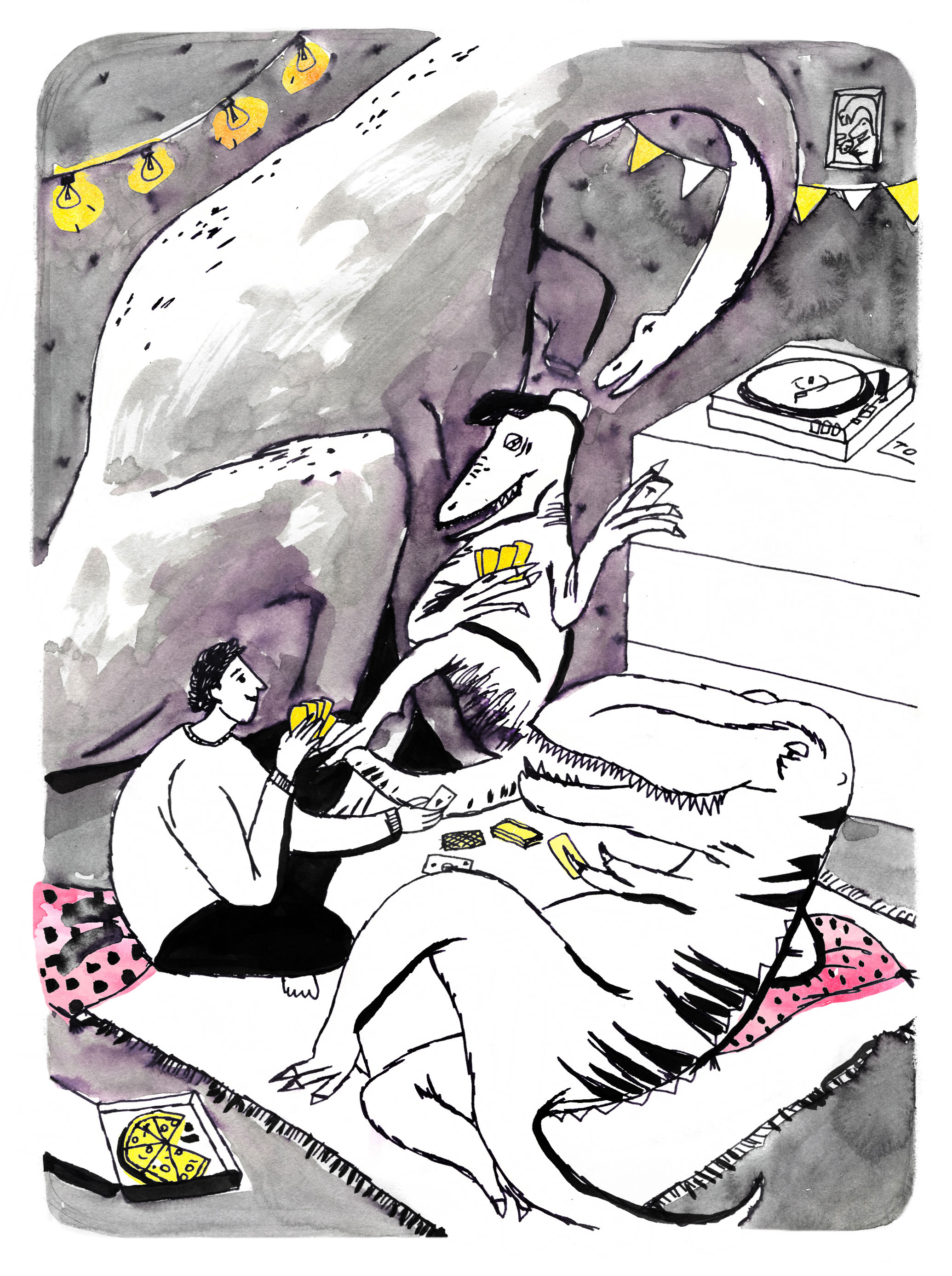 Иллюстрации к книге Марии Кеслер "Найс ту мит ю" — Изображение №4 — Иллюстрация, Графика на Dprofile