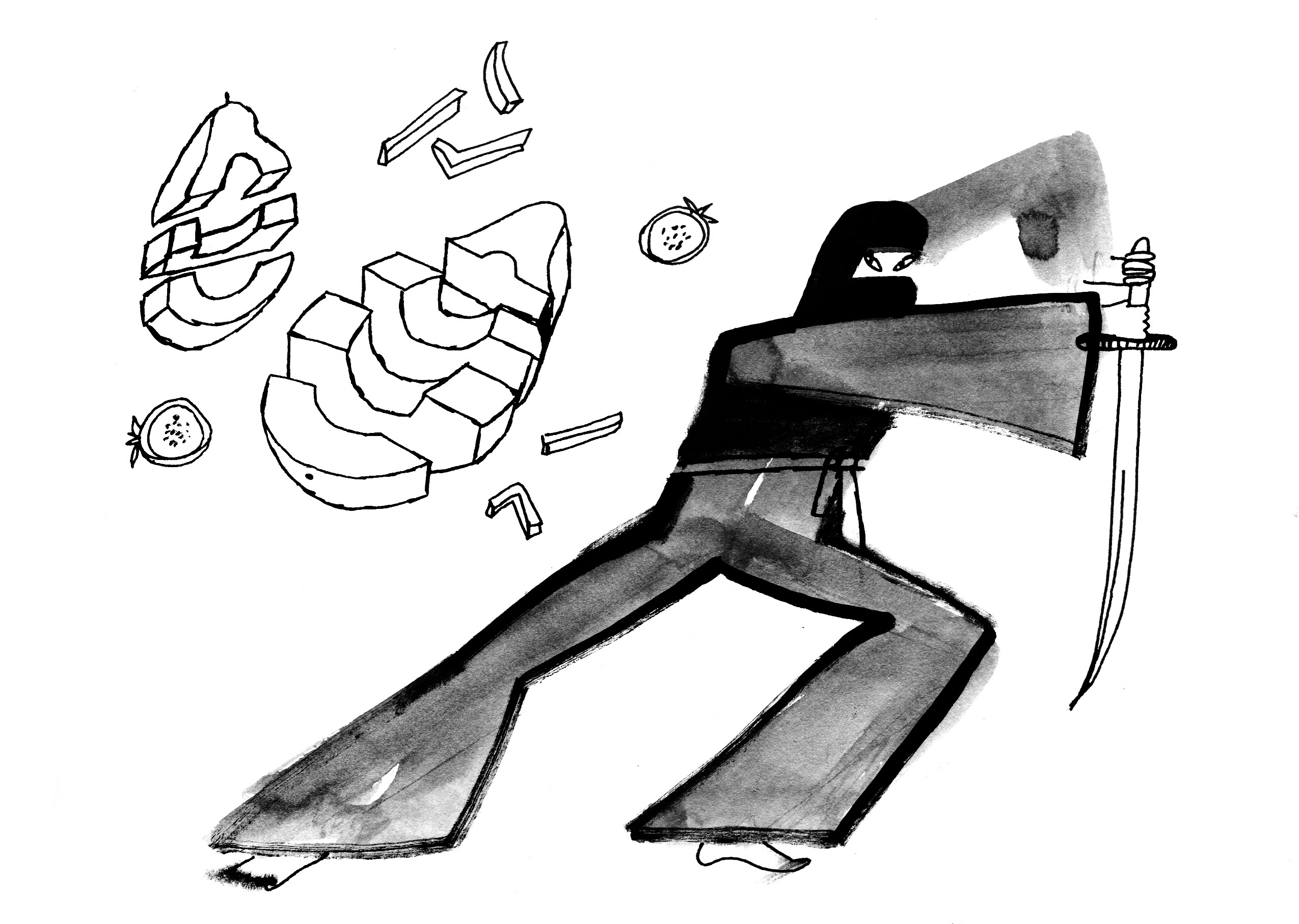 Иллюстрации к книге Марии Кеслер "Найс ту мит ю" — Изображение №12 — Иллюстрация, Графика на Dprofile