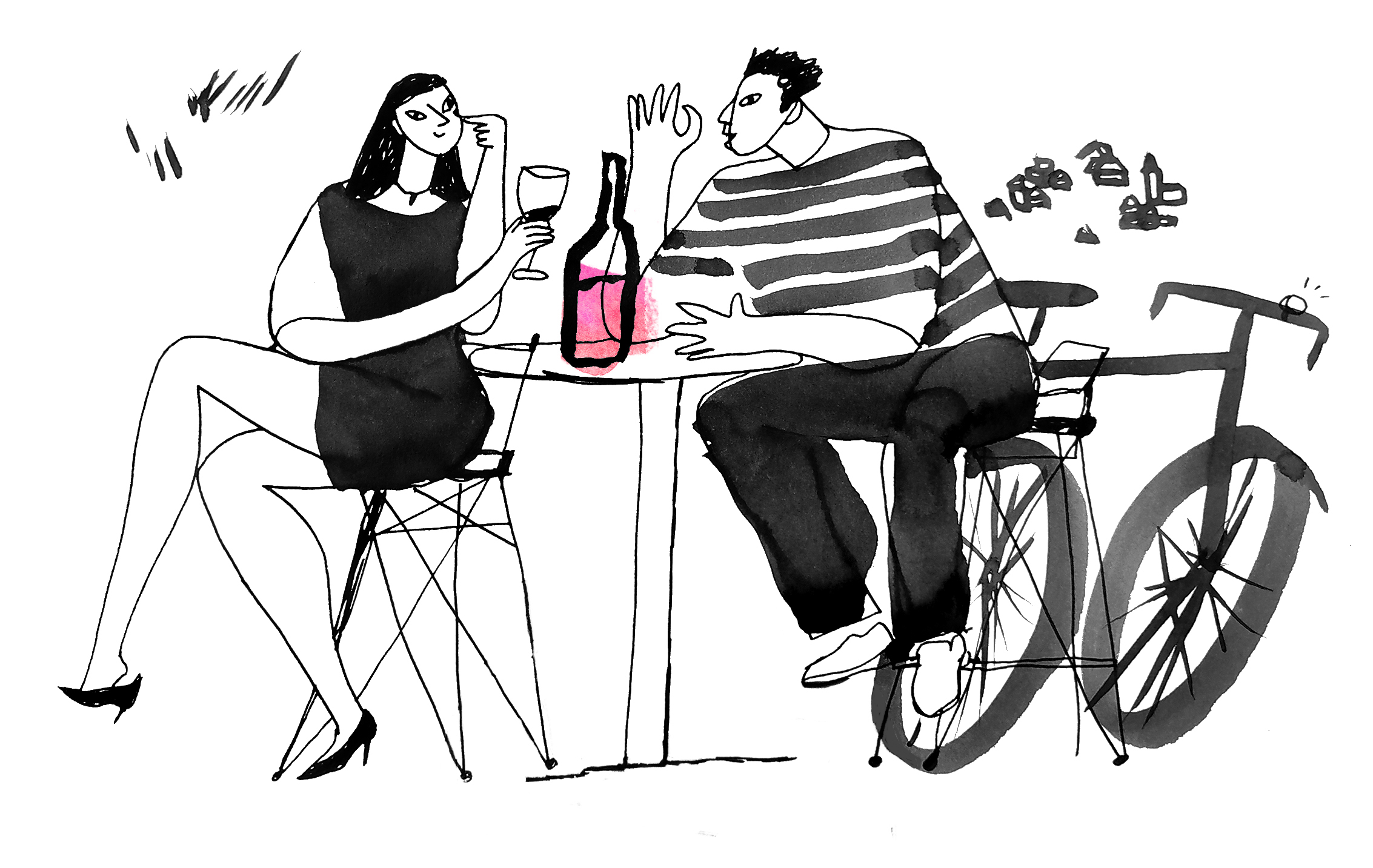 Иллюстрации к книге Марии Кеслер "Найс ту мит ю" — Изображение №7 — Иллюстрация, Графика на Dprofile