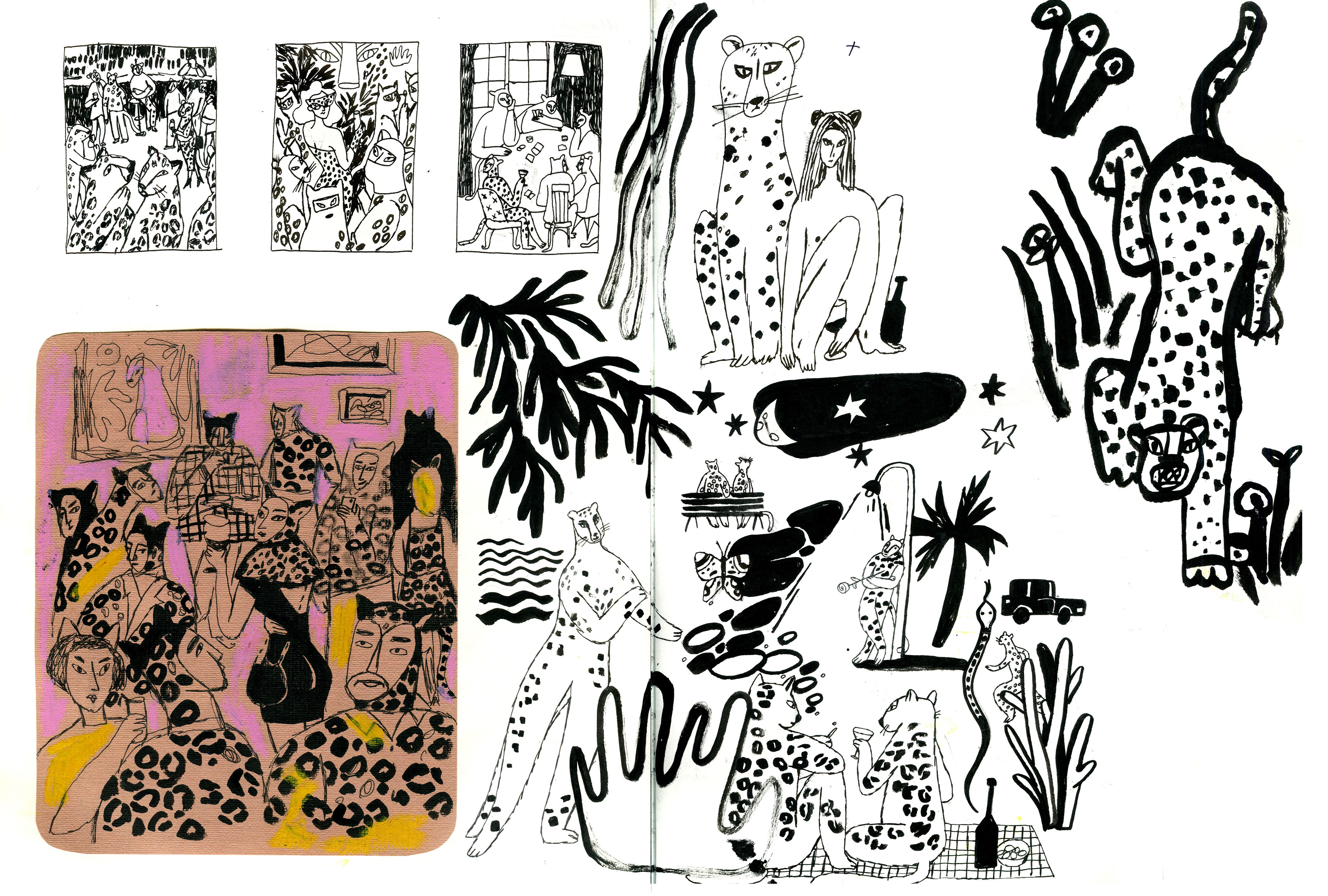 Иллюстрации к книге Марии Кеслер "Найс ту мит ю" — Изображение №18 — Иллюстрация, Графика на Dprofile