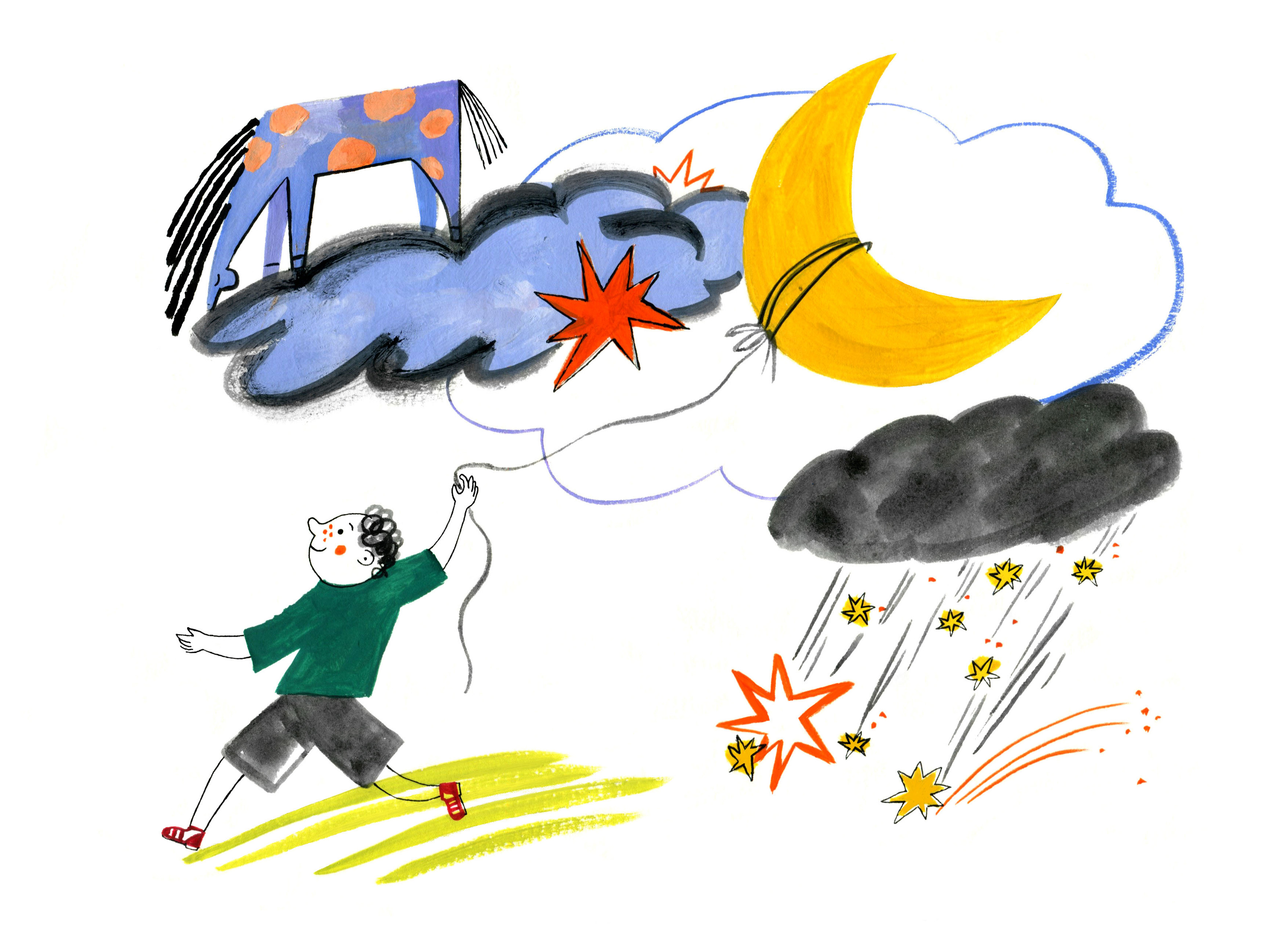 Иллюстрации к спектаклю "Хранители снов" — Изображение №5 — Брендинг, Иллюстрация на Dprofile