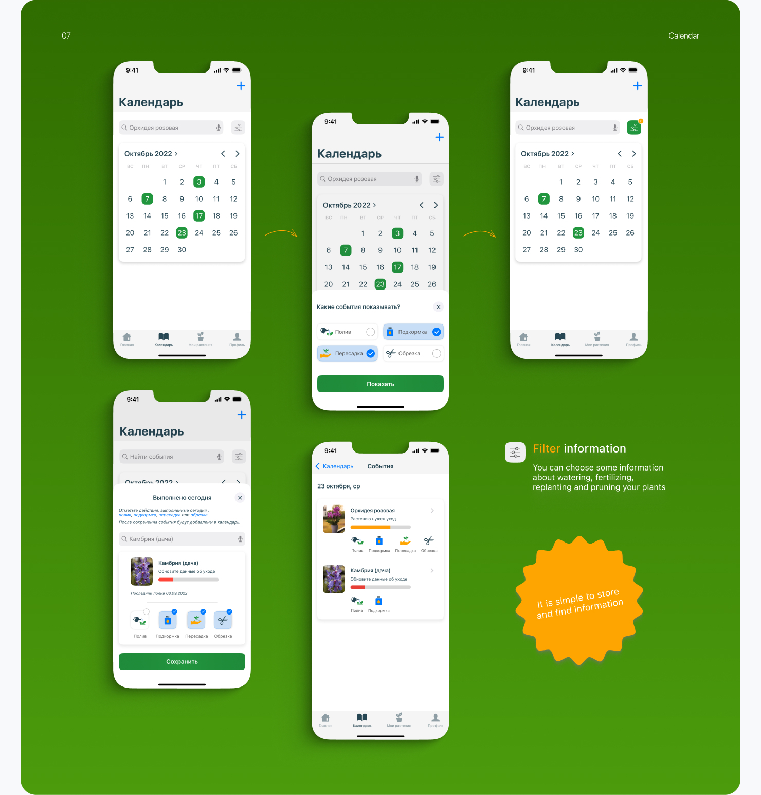 Mobile App UX/UI — Изображение №13 — Интерфейсы, Анимация на Dprofile