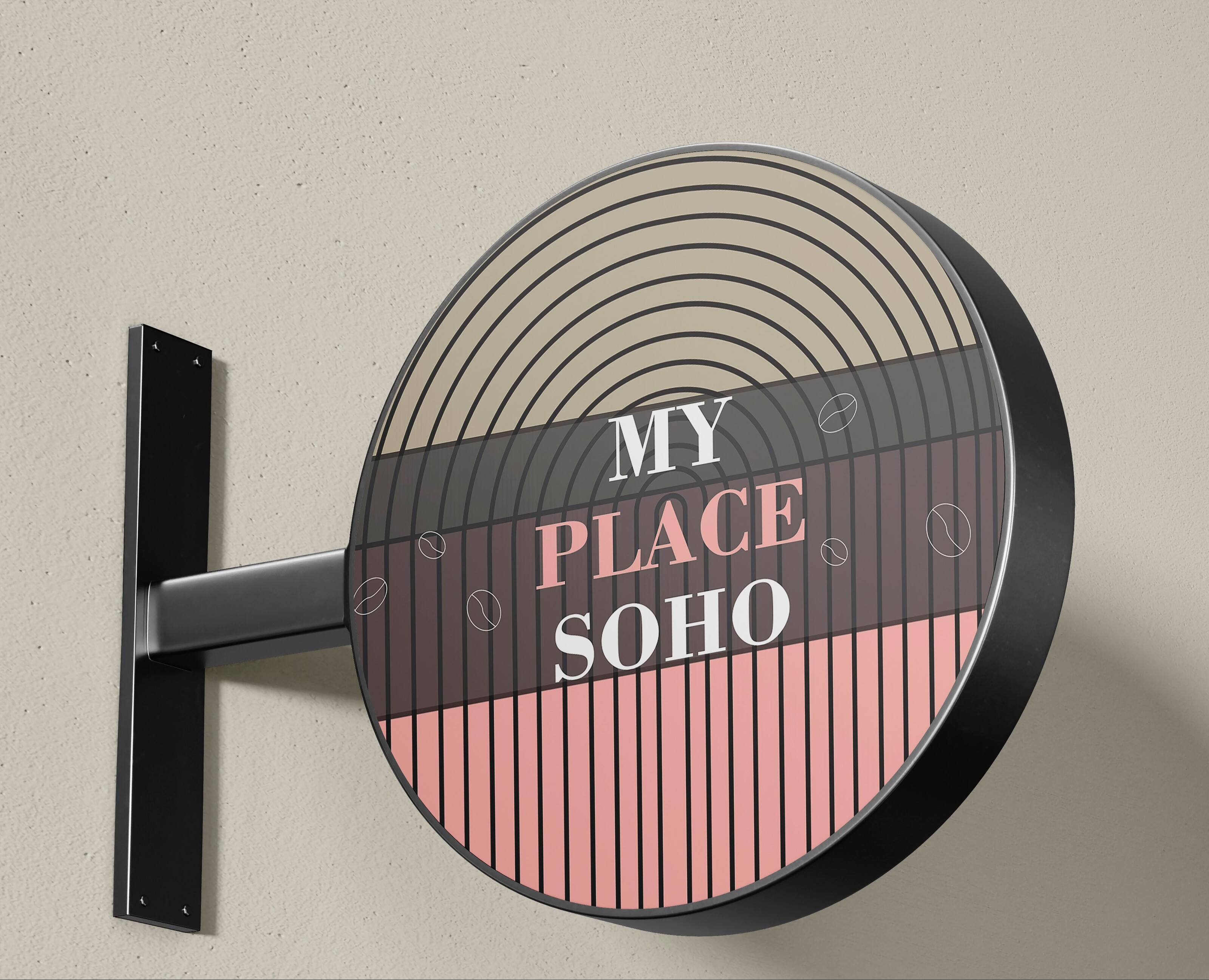 Фирменный стиль кофейни MY PLACE SOHO на Dprofile