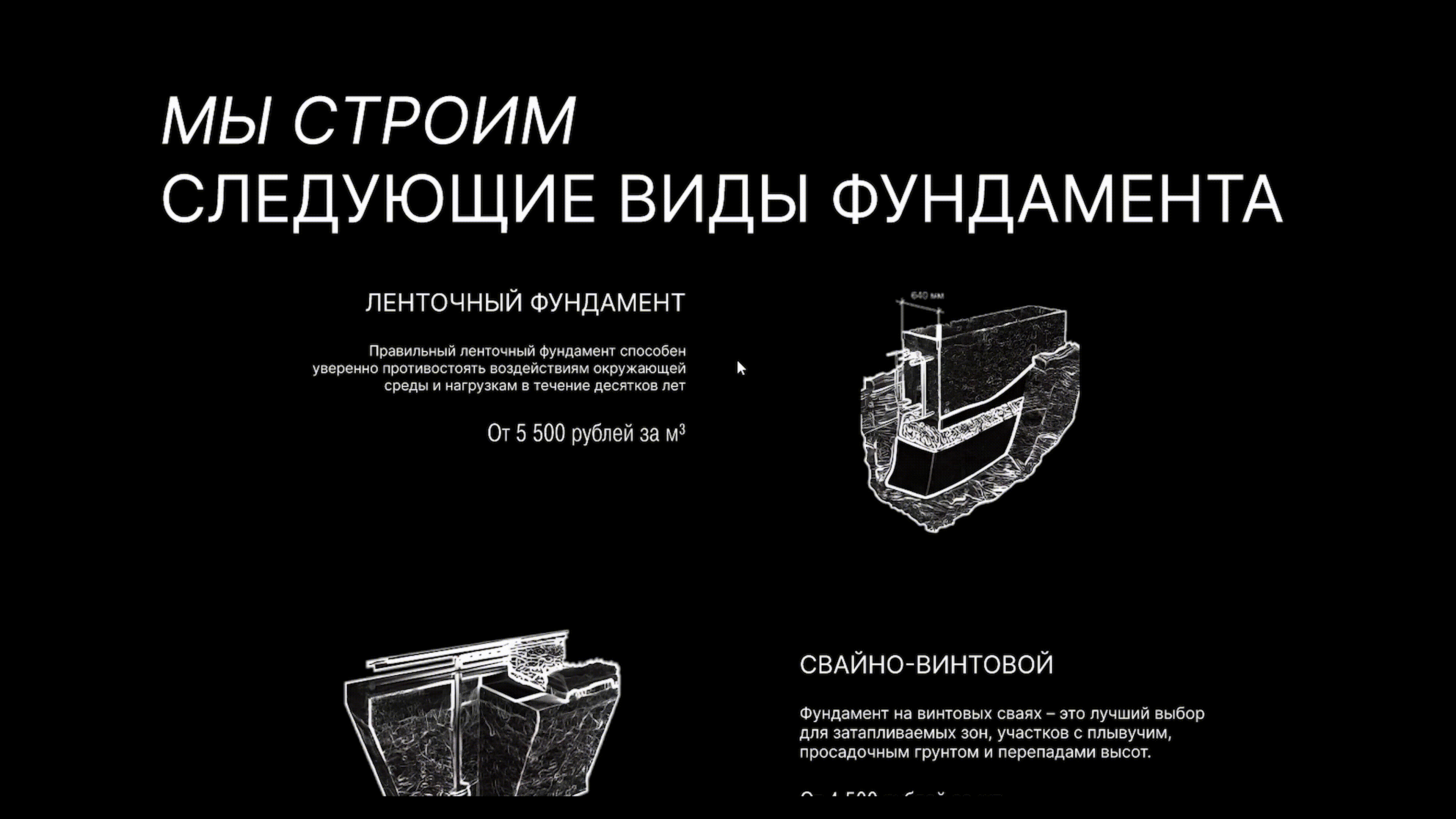 Landing page for a foundations company — Изображение №4 — Интерфейсы на Dprofile