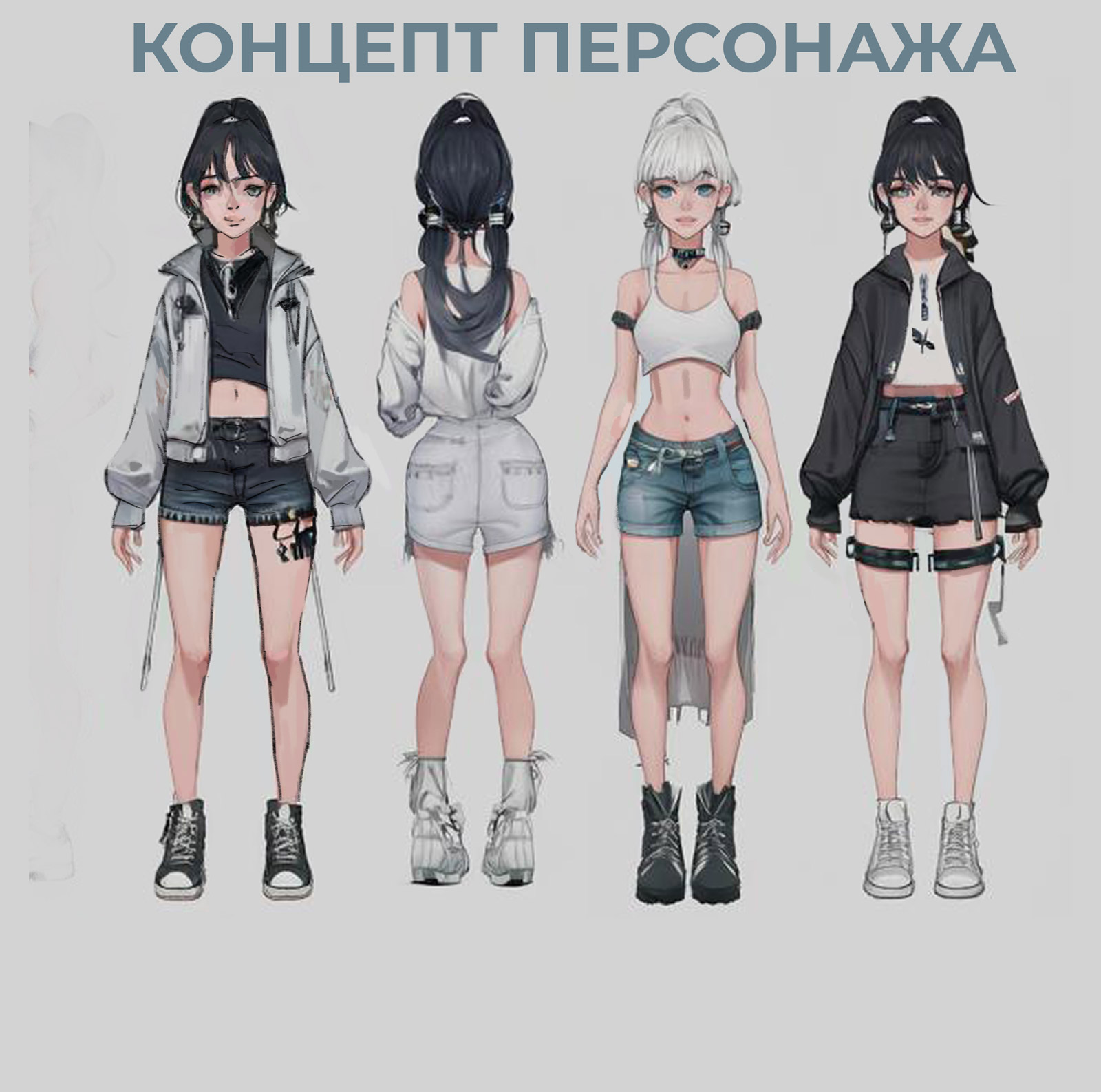 Концепт игрового персонажа. Female-v11 — Изображение №1 — Иллюстрация, Графика на Dprofile