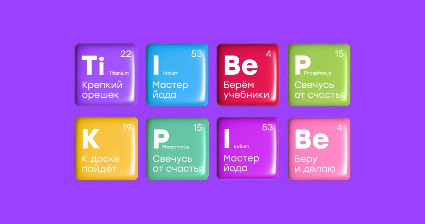 155-й юбилей периодической системе им. Дмитрия Менделеева — Изображение №6 — Брендинг на Dprofile