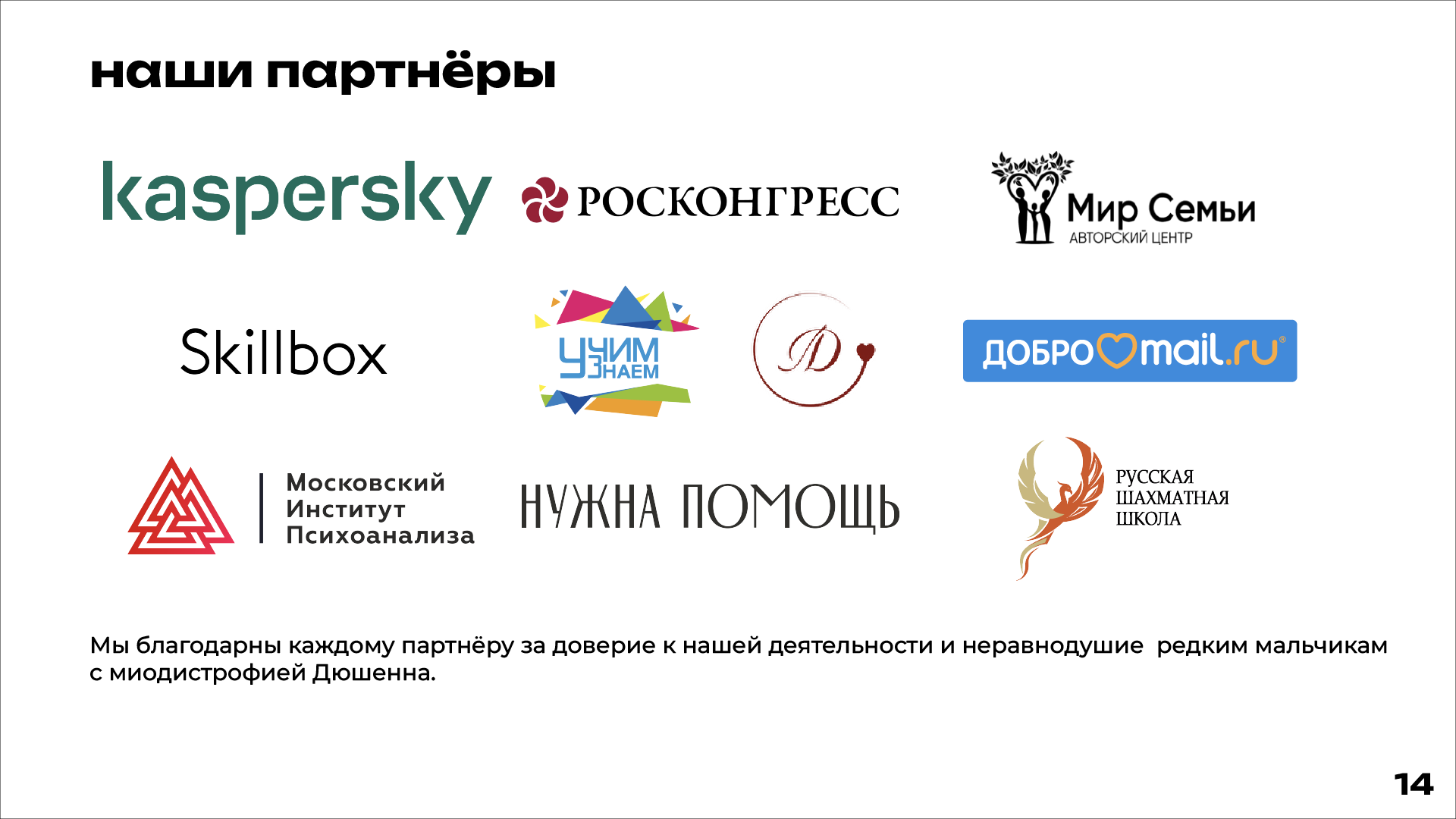 Презентация для благотворительного фонда «МойМио» — Изображение №15 — Графика, Маркетинг на Dprofile