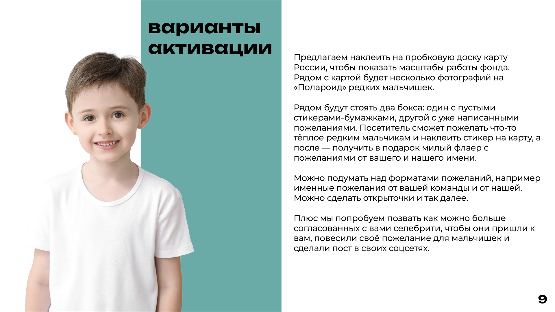 Презентация для благотворительного фонда «МойМио» — Изображение №10 — Графика, Маркетинг на Dprofile