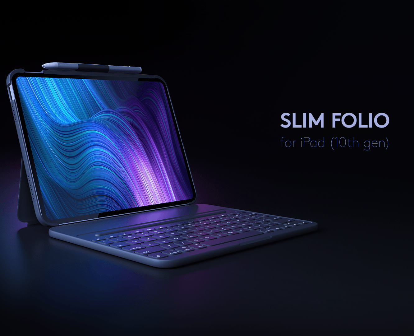 LOGITECH: Slim Folio — 3D, Анимация на Dprofile