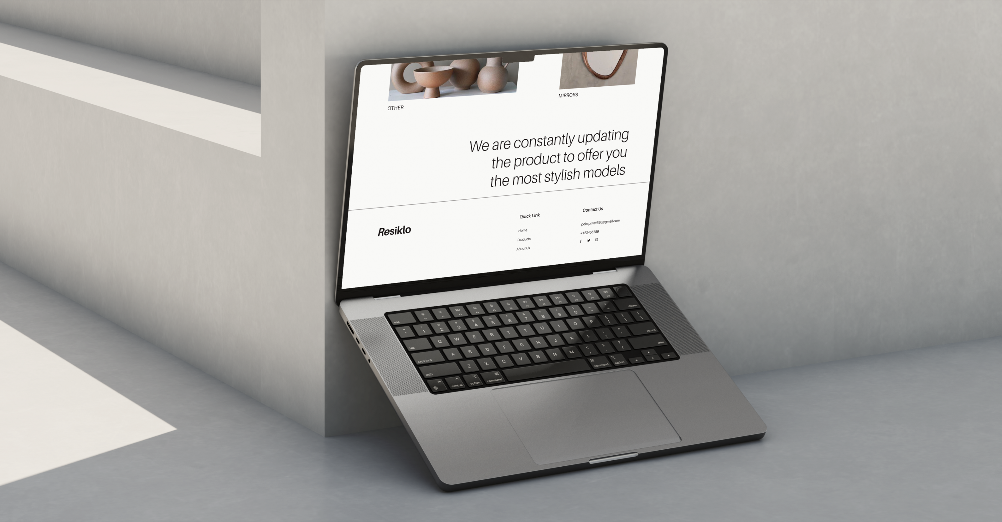 RESIKLO | landing page, social media design — Изображение №8 — Интерфейсы, Графика на Dprofile