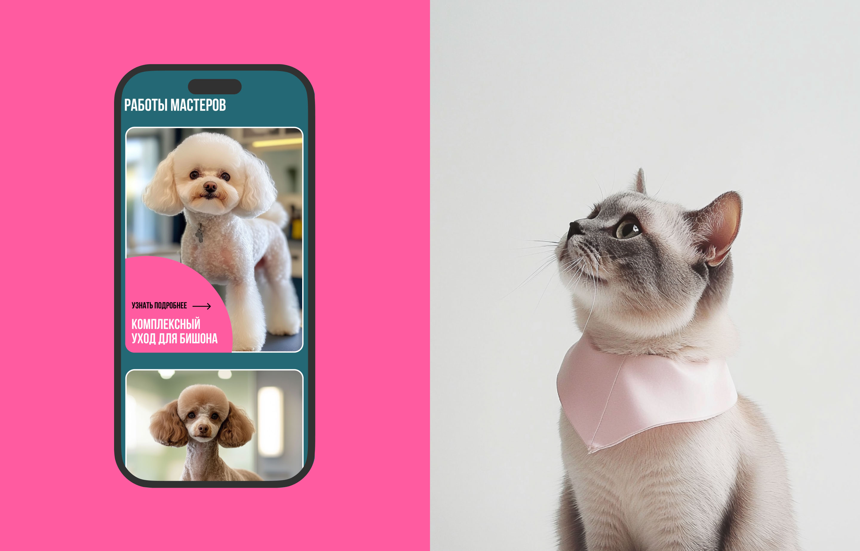 Website - Pet grooming studio / Груминг салон — Изображение №12 — Интерфейсы на Dprofile