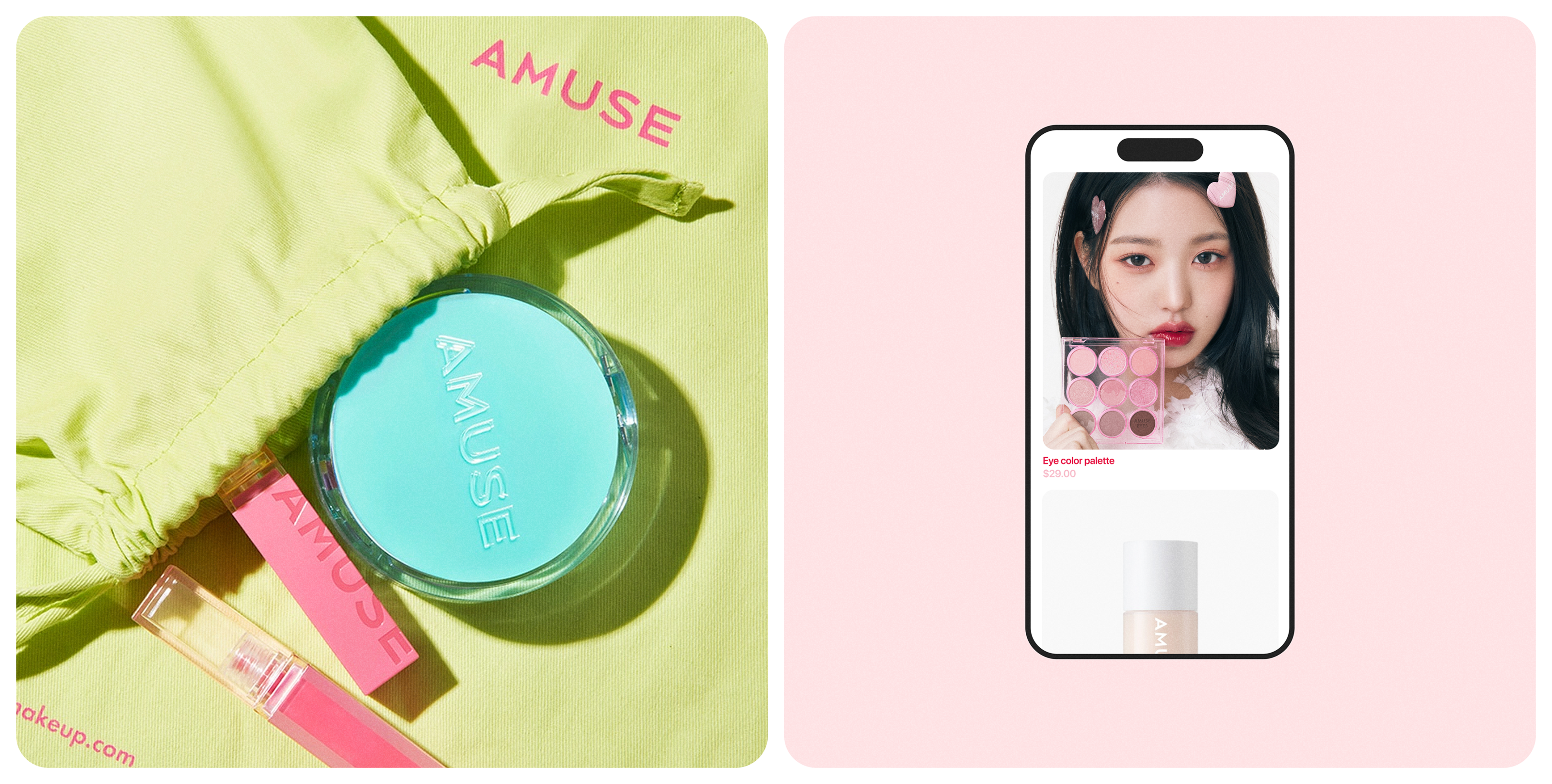 ONLINE KOREAN COSMETICS STORE AMUSE | E-COMMERCE — Изображение №6 — Интерфейсы на Dprofile