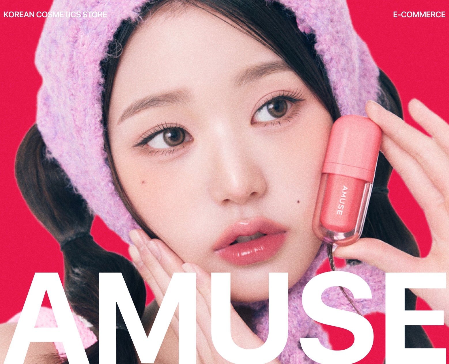 ONLINE KOREAN COSMETICS STORE AMUSE | E-COMMERCE — Интерфейсы на Dprofile