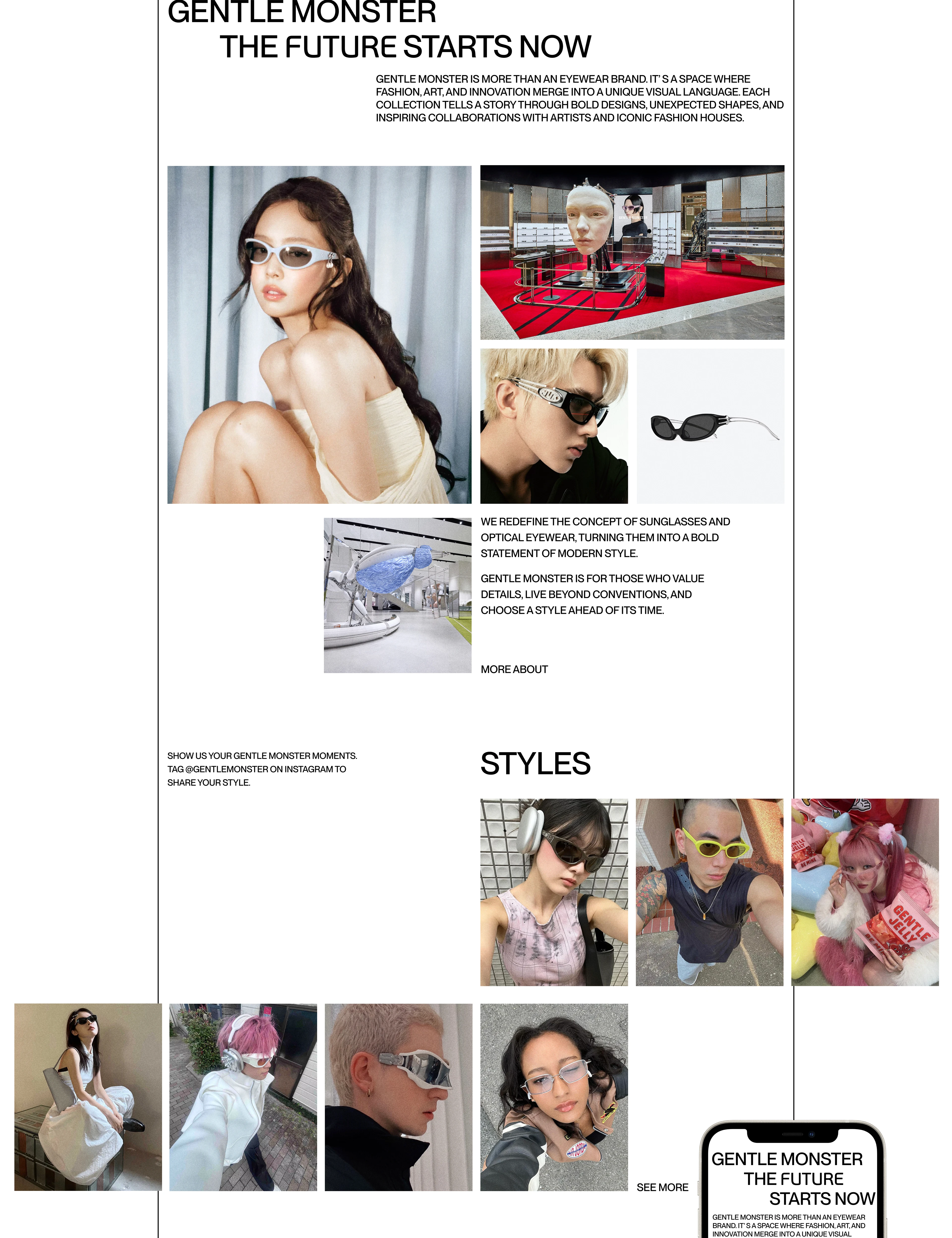 KOREAN-EYEWEAR-BRAND-GENTLE-MONSTER-E-COMMERCE — Изображение №4 — Интерфейсы на Dprofile
