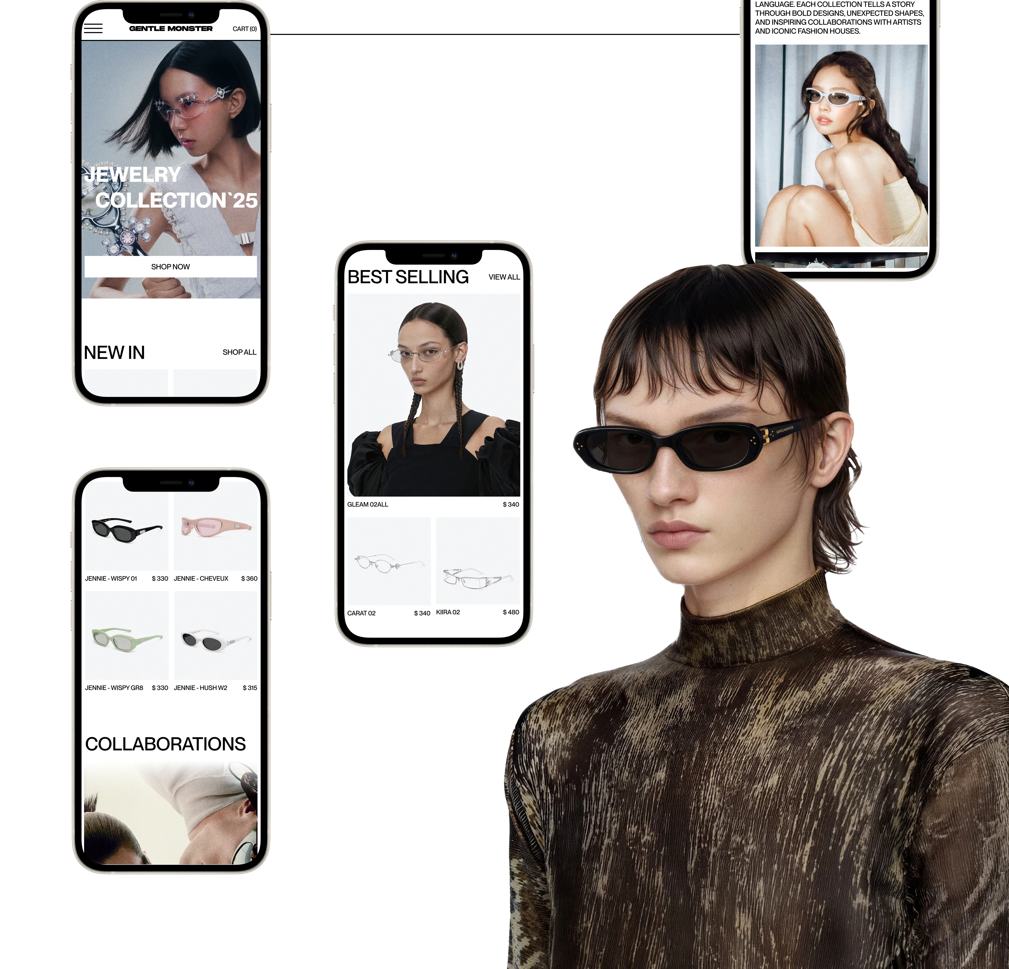 KOREAN-EYEWEAR-BRAND-GENTLE-MONSTER-E-COMMERCE — Изображение №5 — Интерфейсы на Dprofile