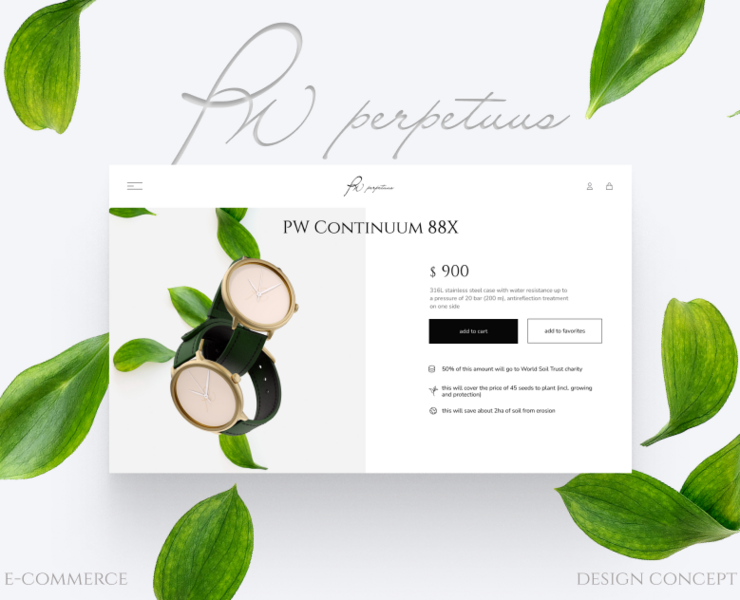E-com design concept на Dprofile