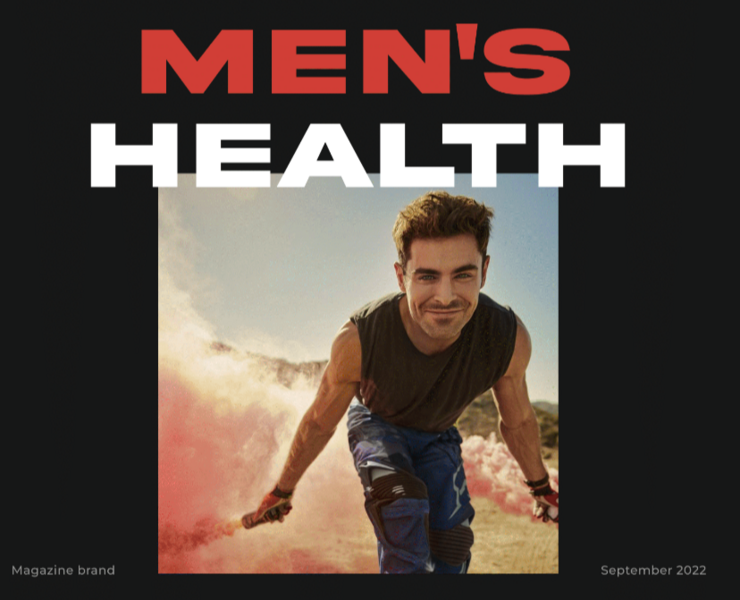 MEN'S HEALTH | News magazine — Интерфейсы на Dprofile