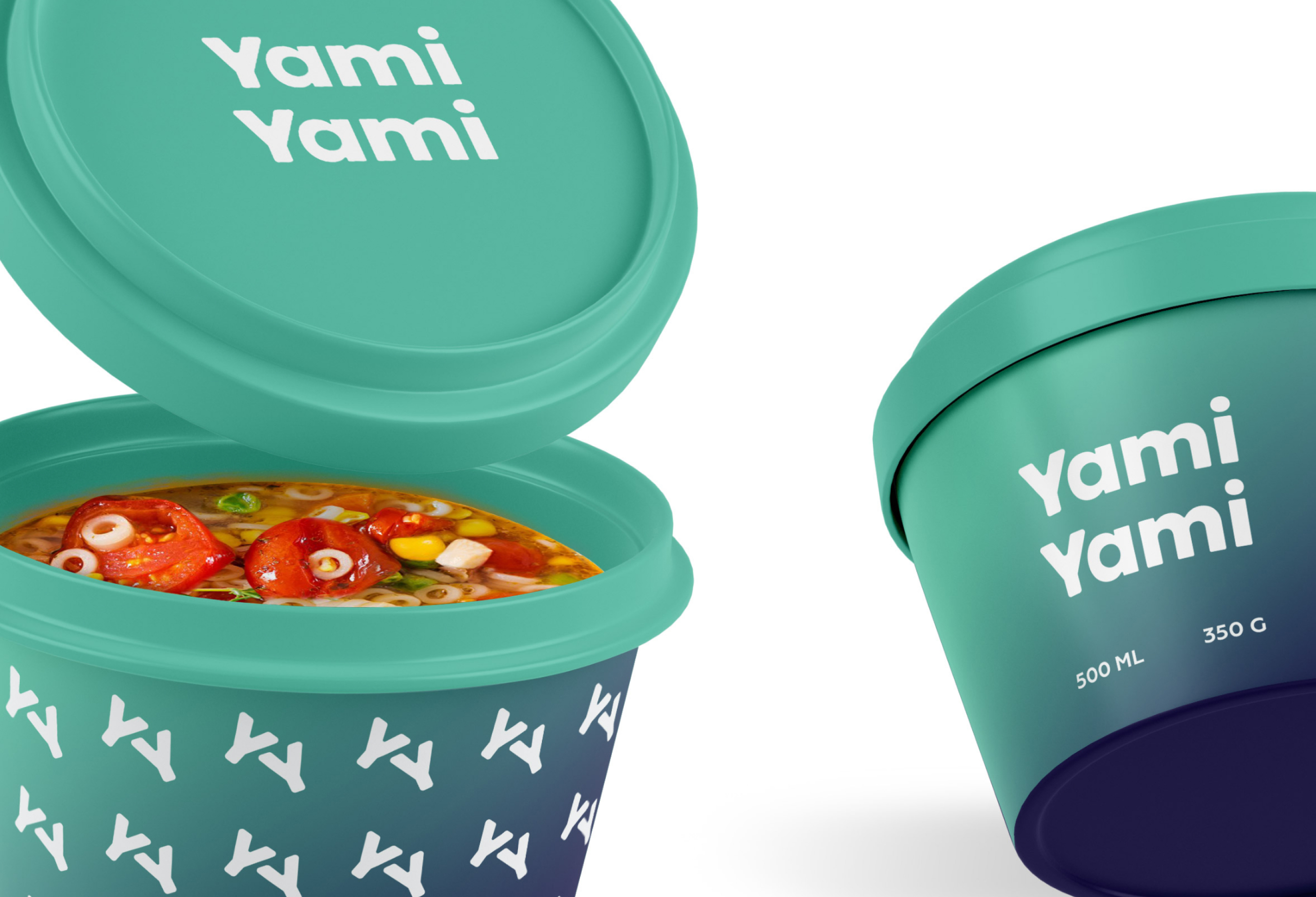 Брендинг для доставки еды Yami Yami — Изображение №3 — Брендинг на Dprofile