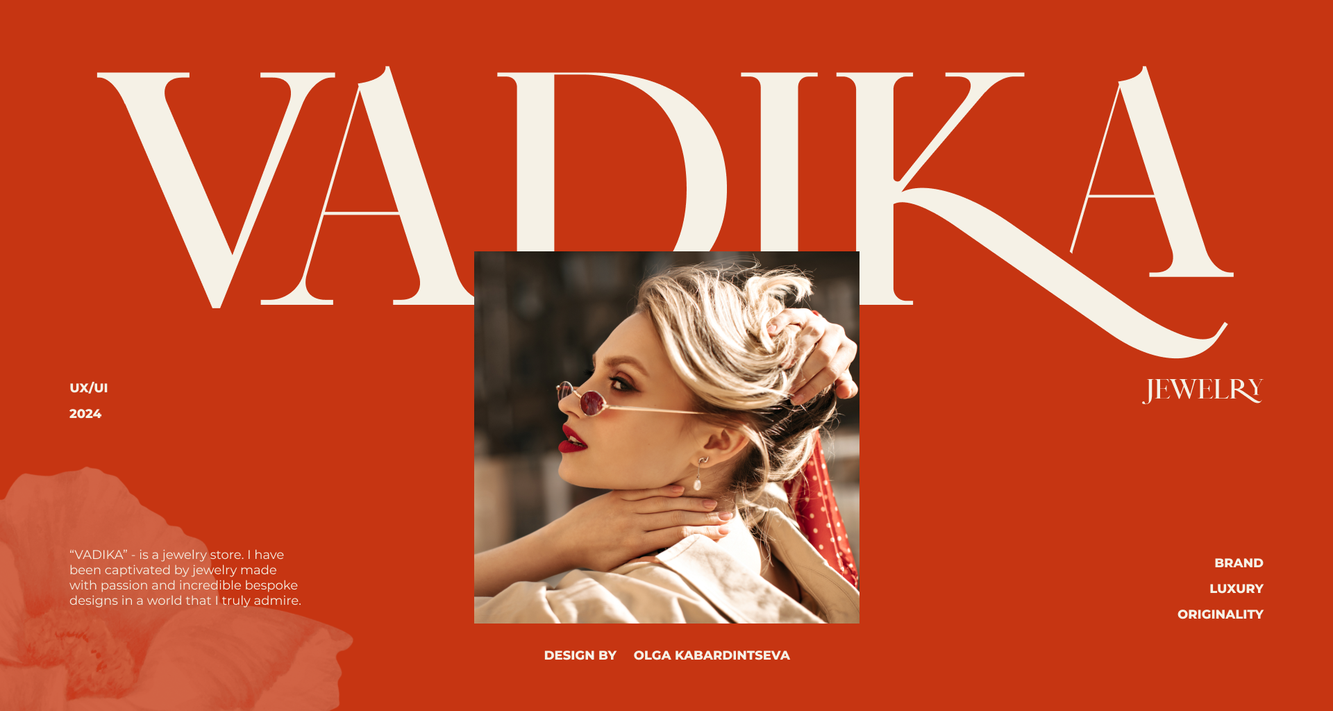 Jewelry store VADIKA — Изображение №1 — Интерфейсы на Dprofile
