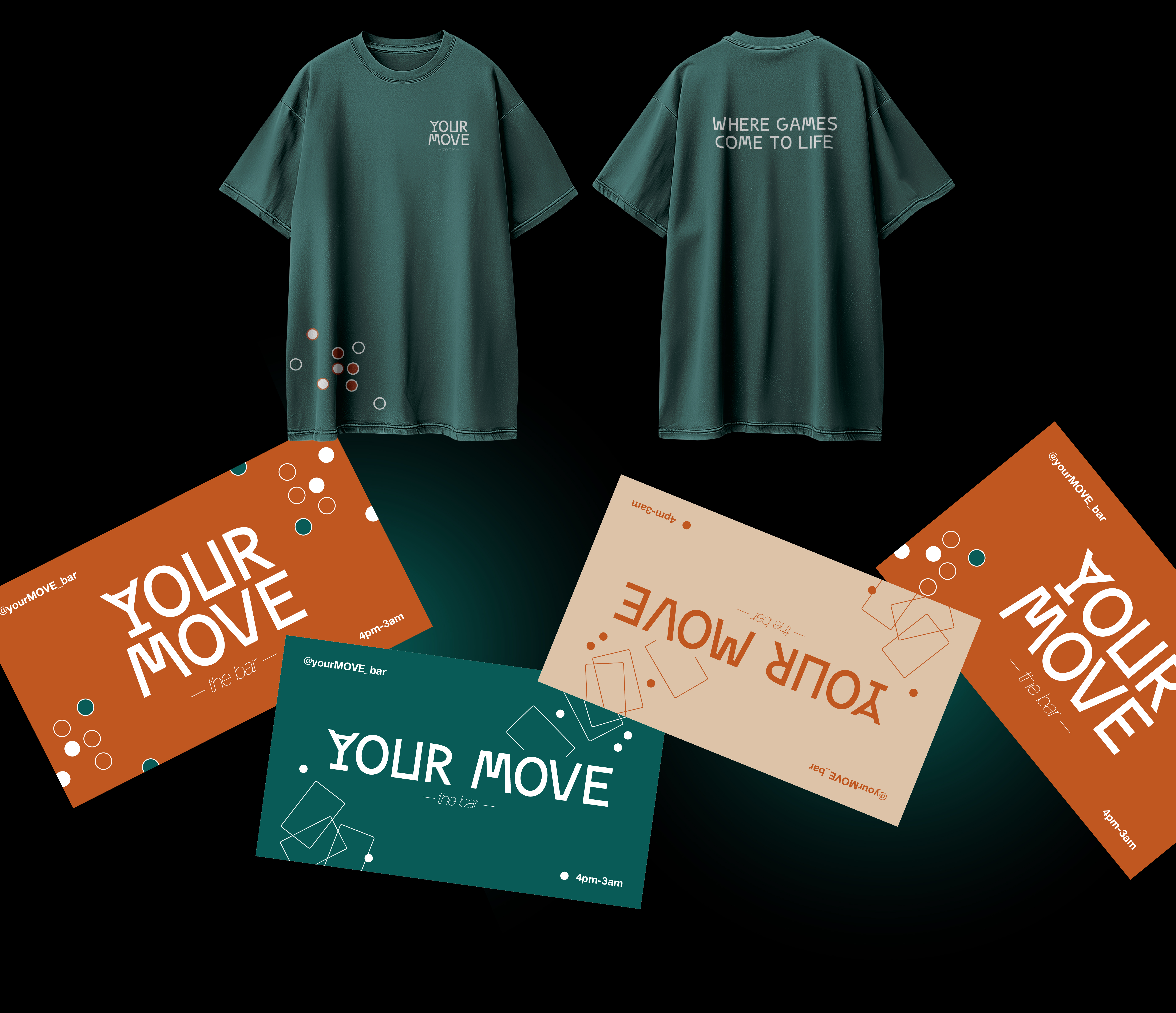 YOUR MOVE | corporate identity design — Изображение №7 — Брендинг на Dprofile