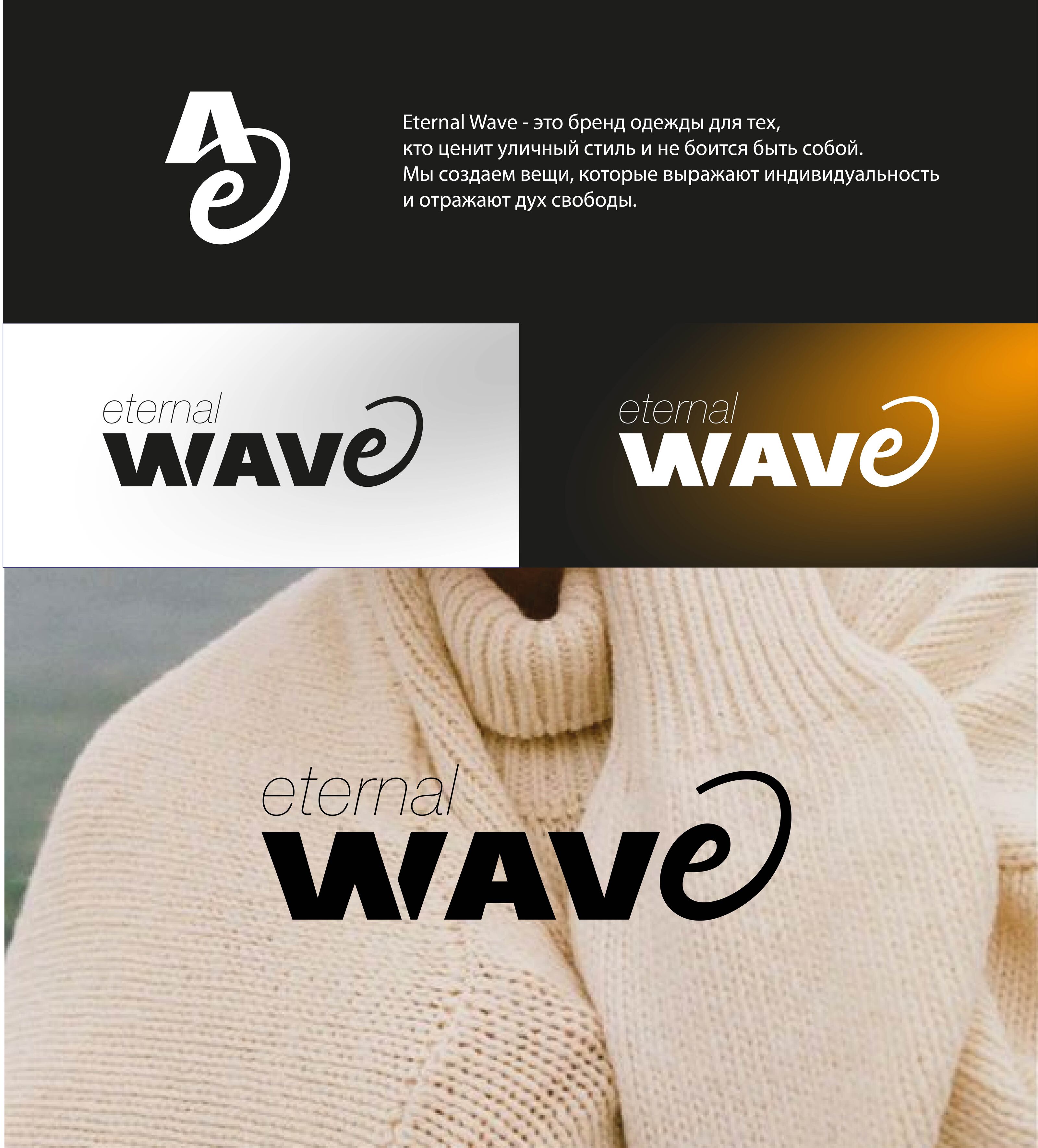 eternal WAVE | logo and Visual Identity Design — Изображение №2 — Брендинг на Dprofile