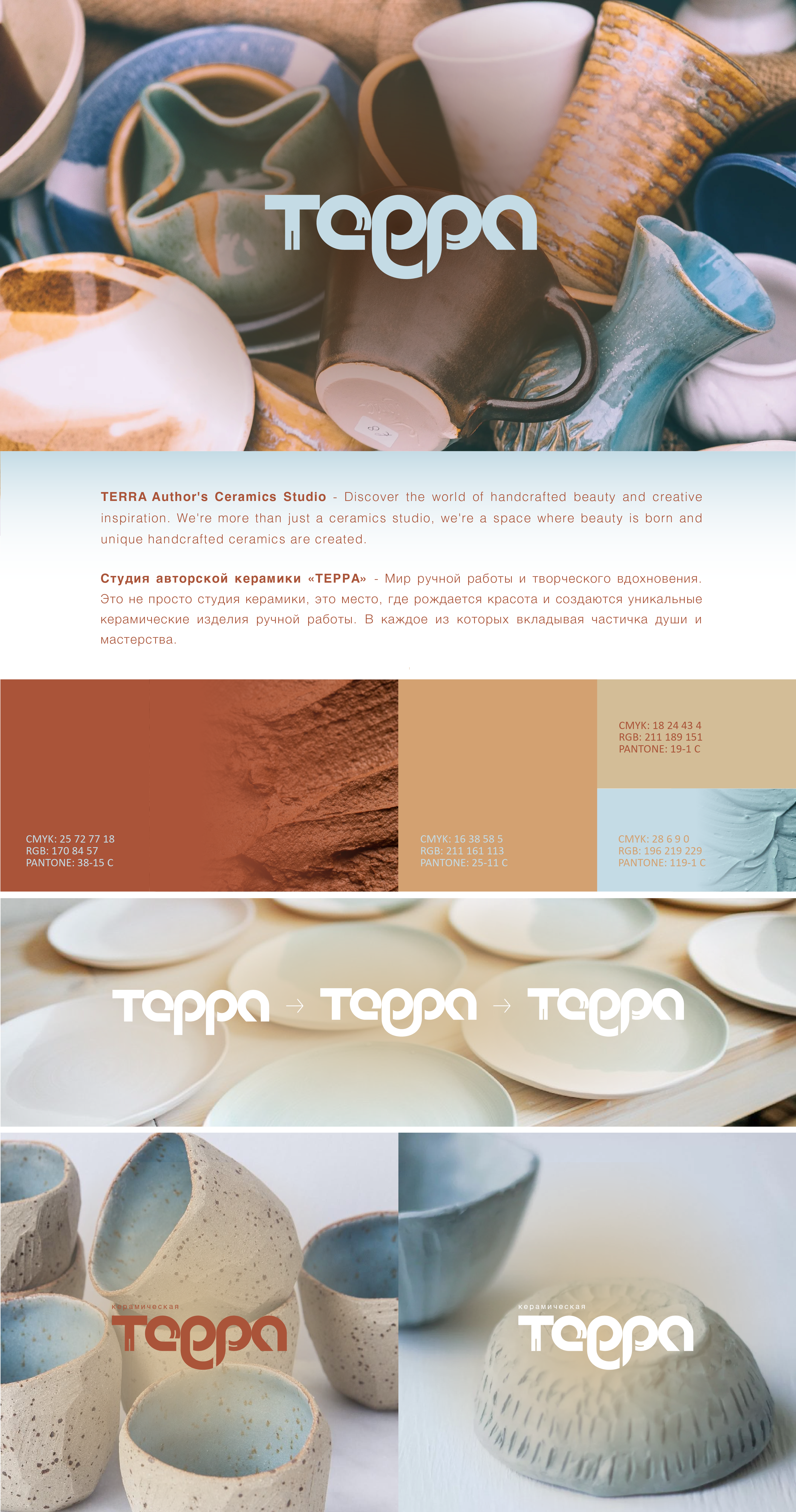 TERRA | logo and Visual Identity Design — Изображение №1 — Брендинг на Dprofile