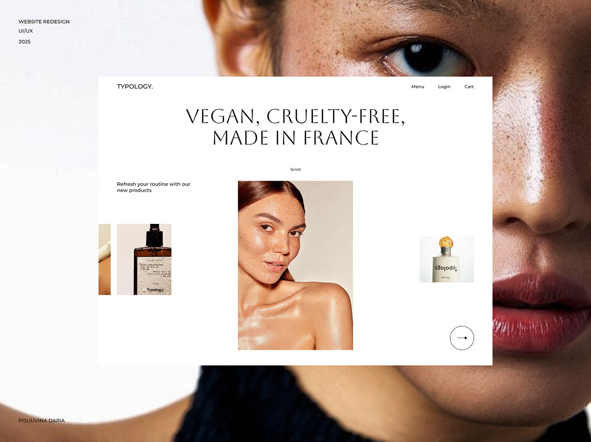 Cosmetic store webdesign e-commerce — Изображение №1 — Интерфейсы на Dprofile