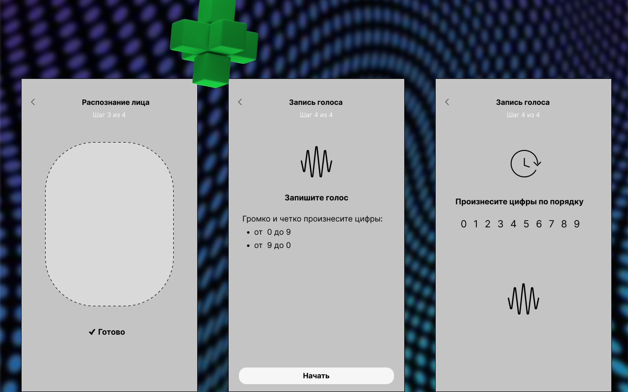 «Сбербанк Онлайн» Биометрия — Изображение №9 — Интерфейсы на Dprofile