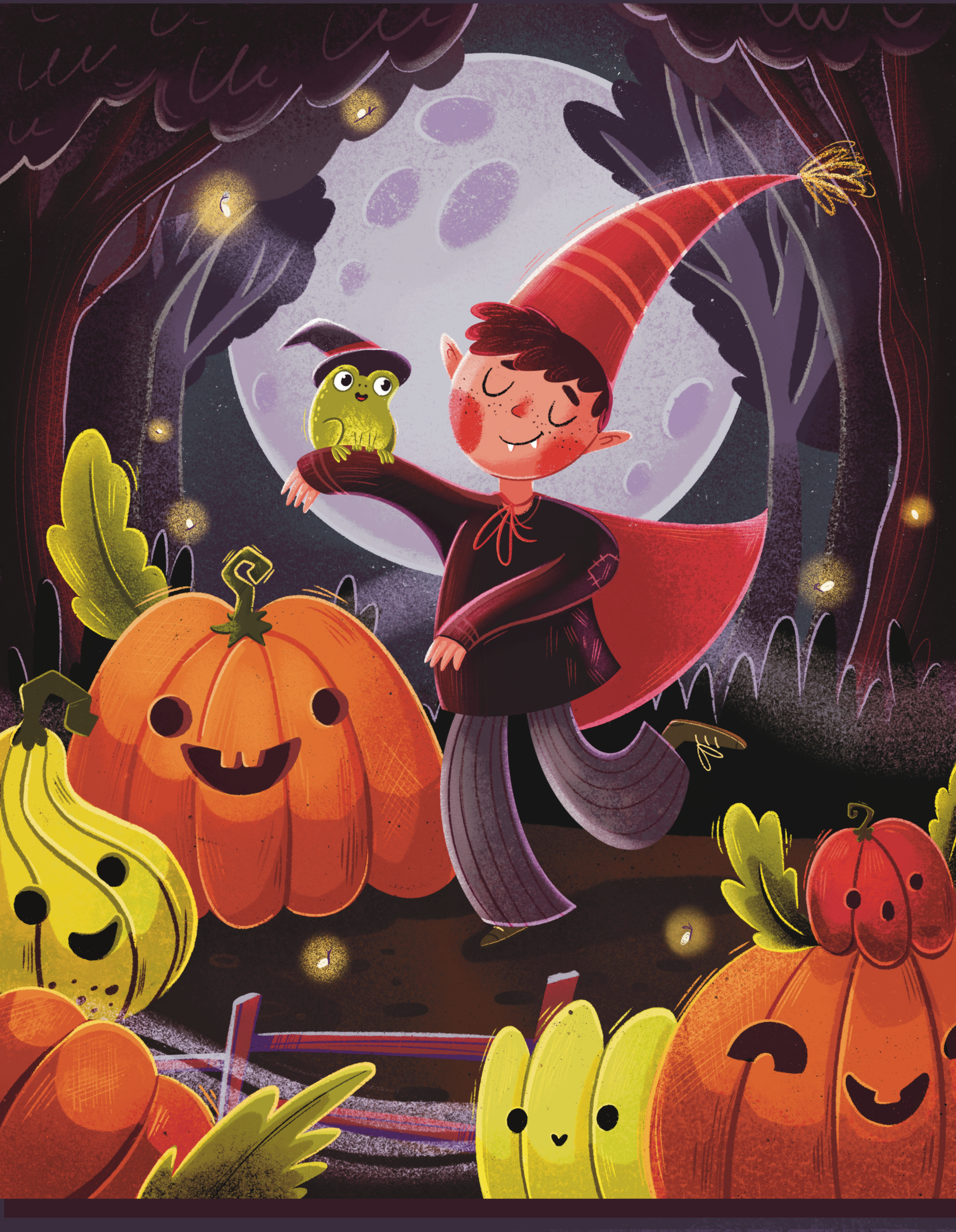 Halloween postcard — Изображение №3 — Иллюстрация на Dprofile