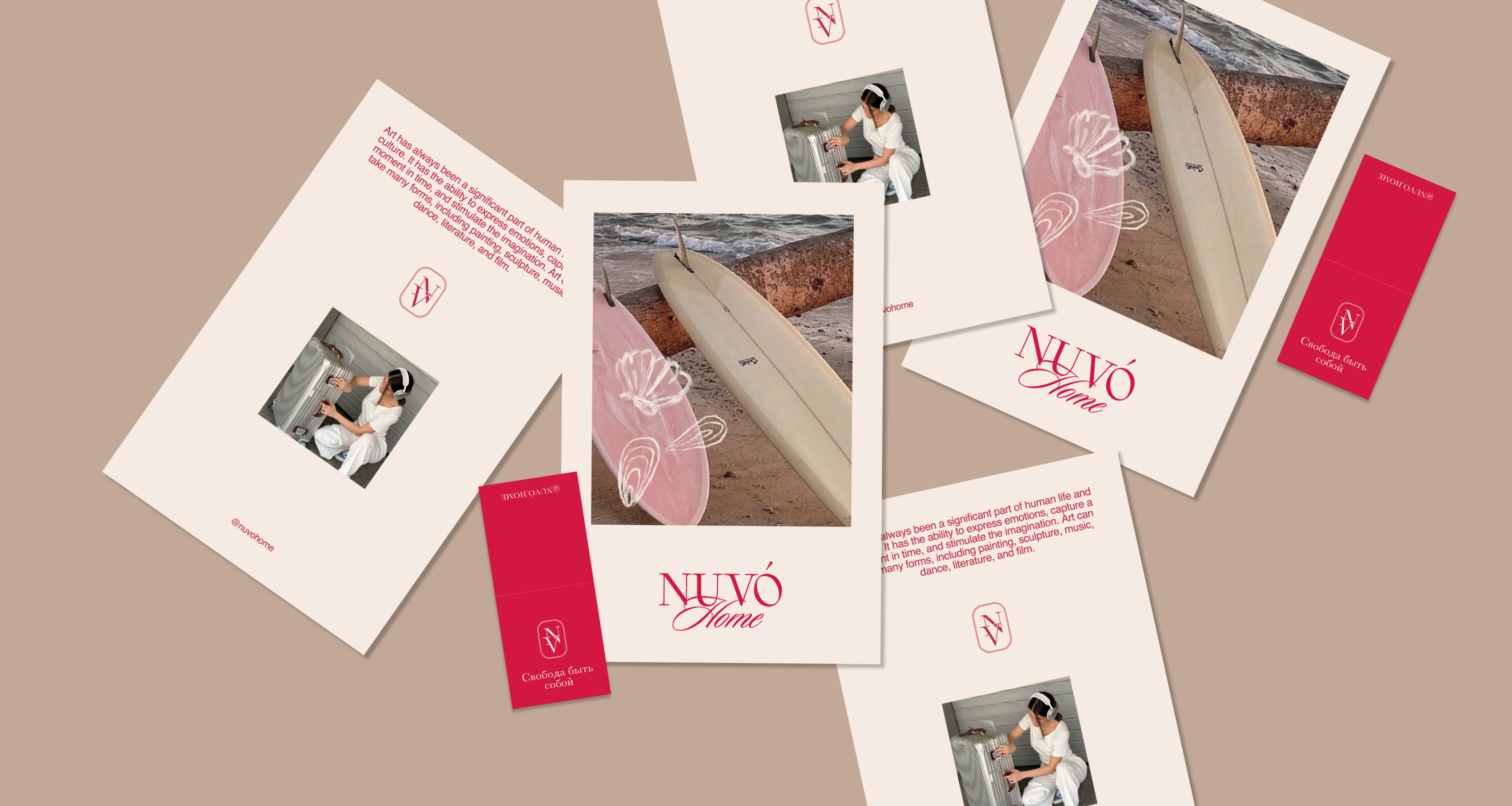 Nuvo / Айдентика / Бренд одежды — Изображение №17 — Брендинг, Графика на Dprofile