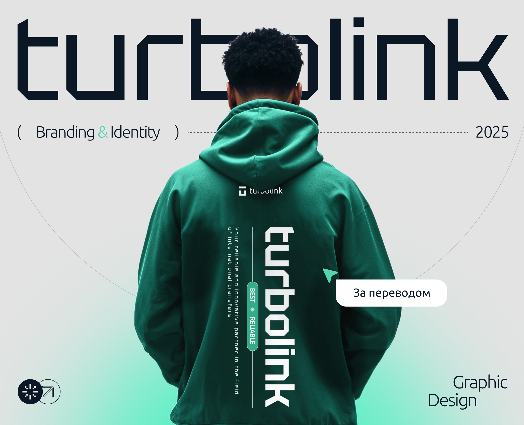 Turbolink | Разработка мерча и оформление цифровых носителей — Брендинг на Dprofile