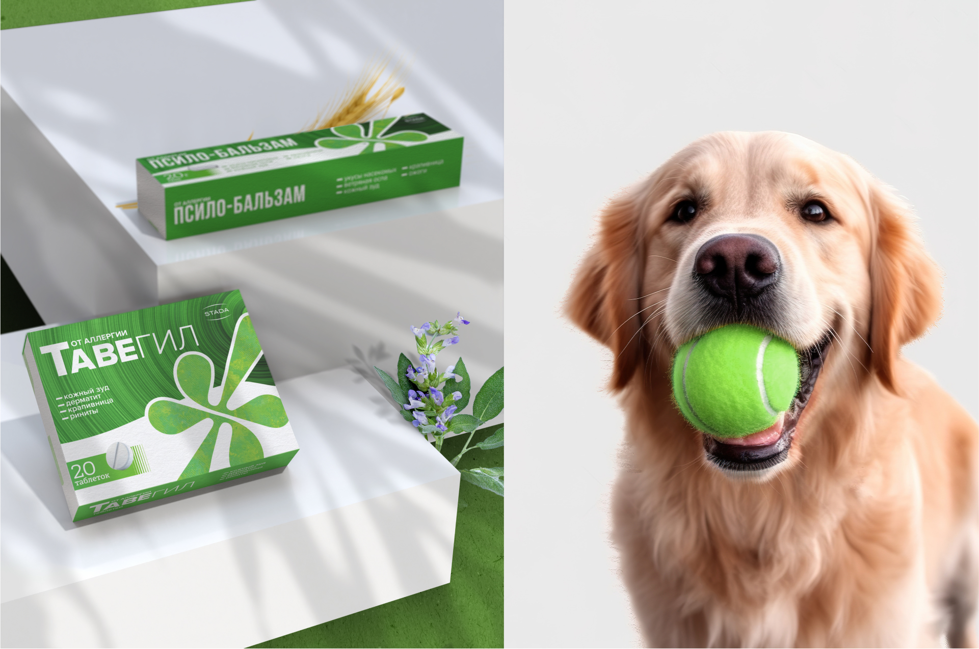 STADA Тавегил | Упаковка — Изображение №8 — Брендинг на Dprofile