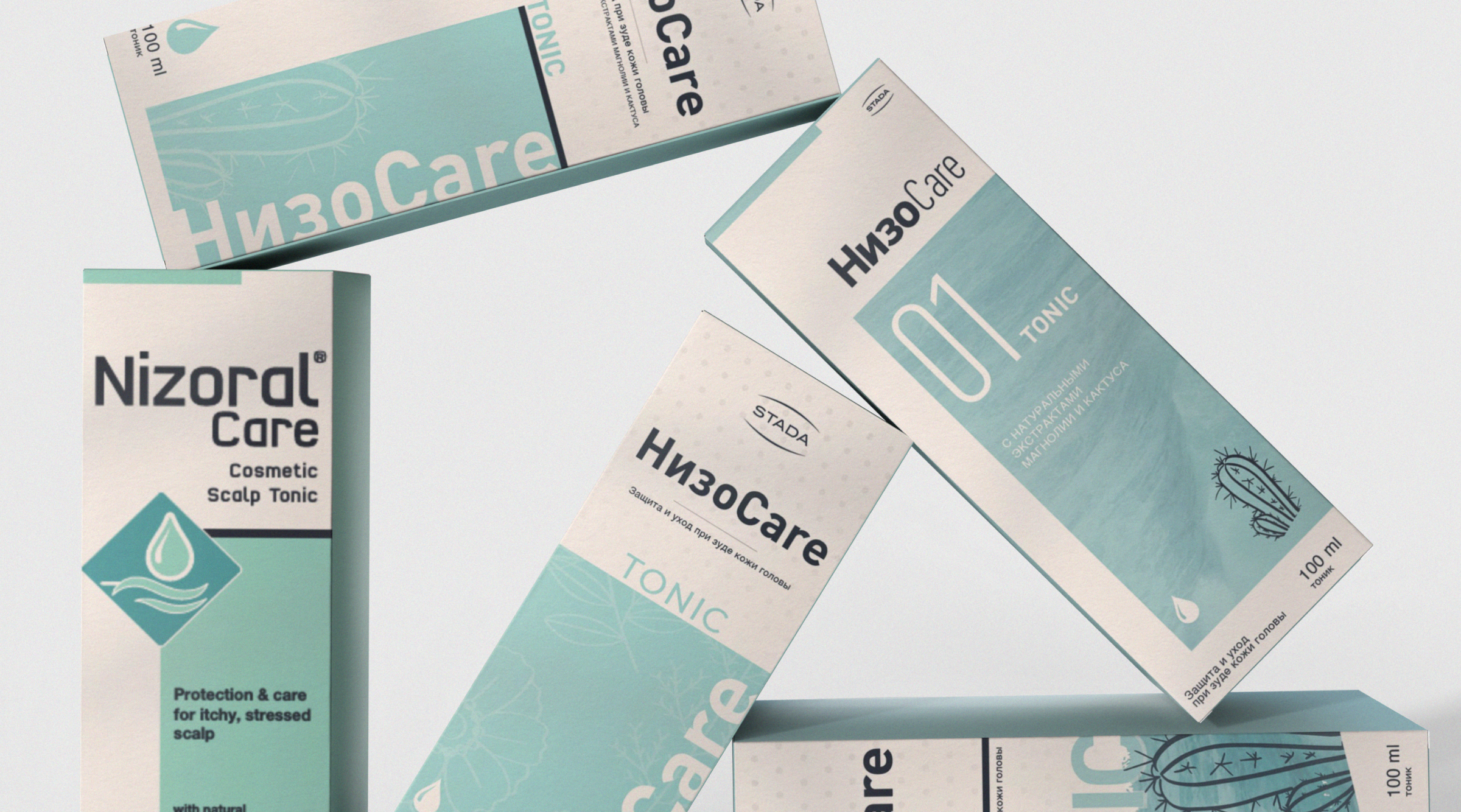 STADA NizoCare shampoo | Упаковка — Изображение №3 — Брендинг на Dprofile