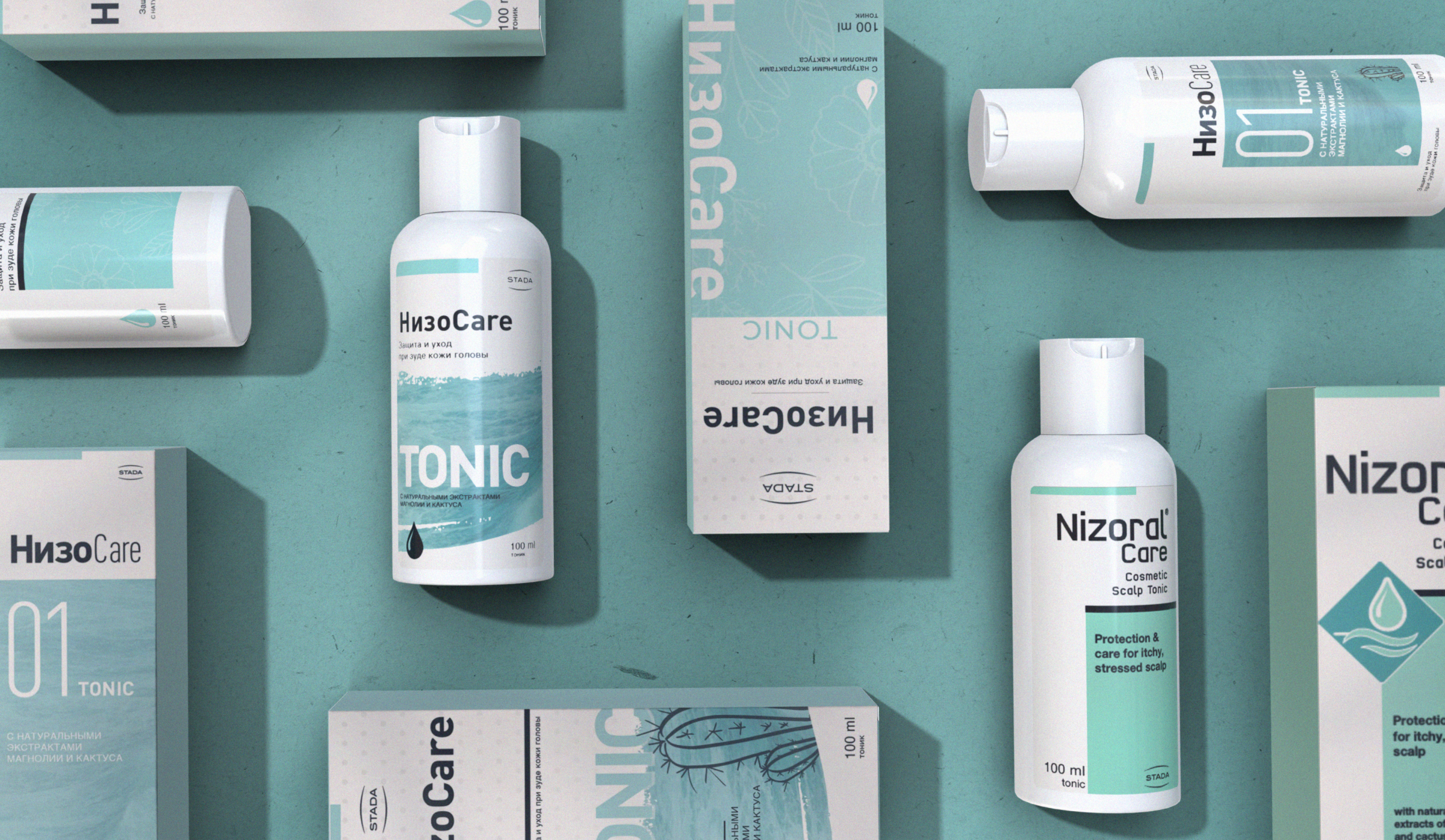 STADA NizoCare shampoo | Упаковка — Изображение №12 — Брендинг на Dprofile