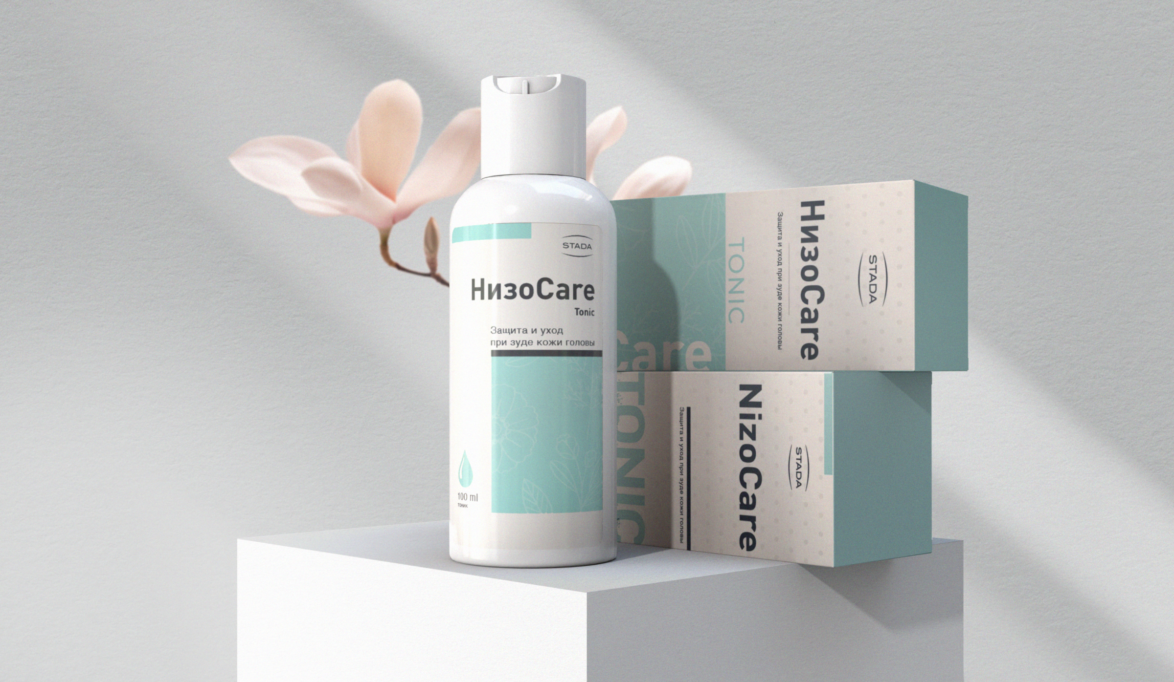 STADA NizoCare shampoo | Упаковка — Изображение №8 — Брендинг на Dprofile