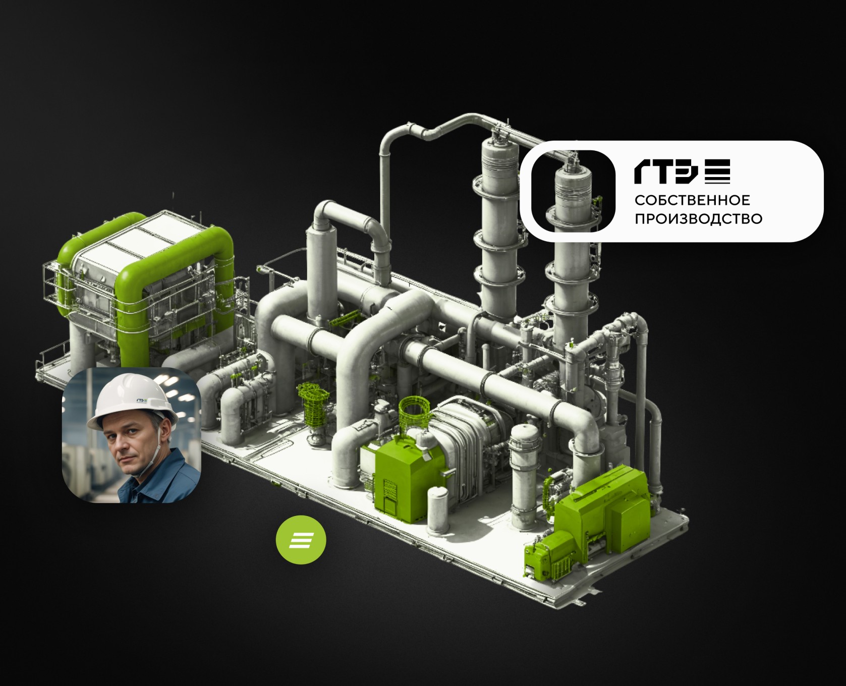 ГТЕ |3D для брошюры — Иллюстрация, Графика на Dprofile