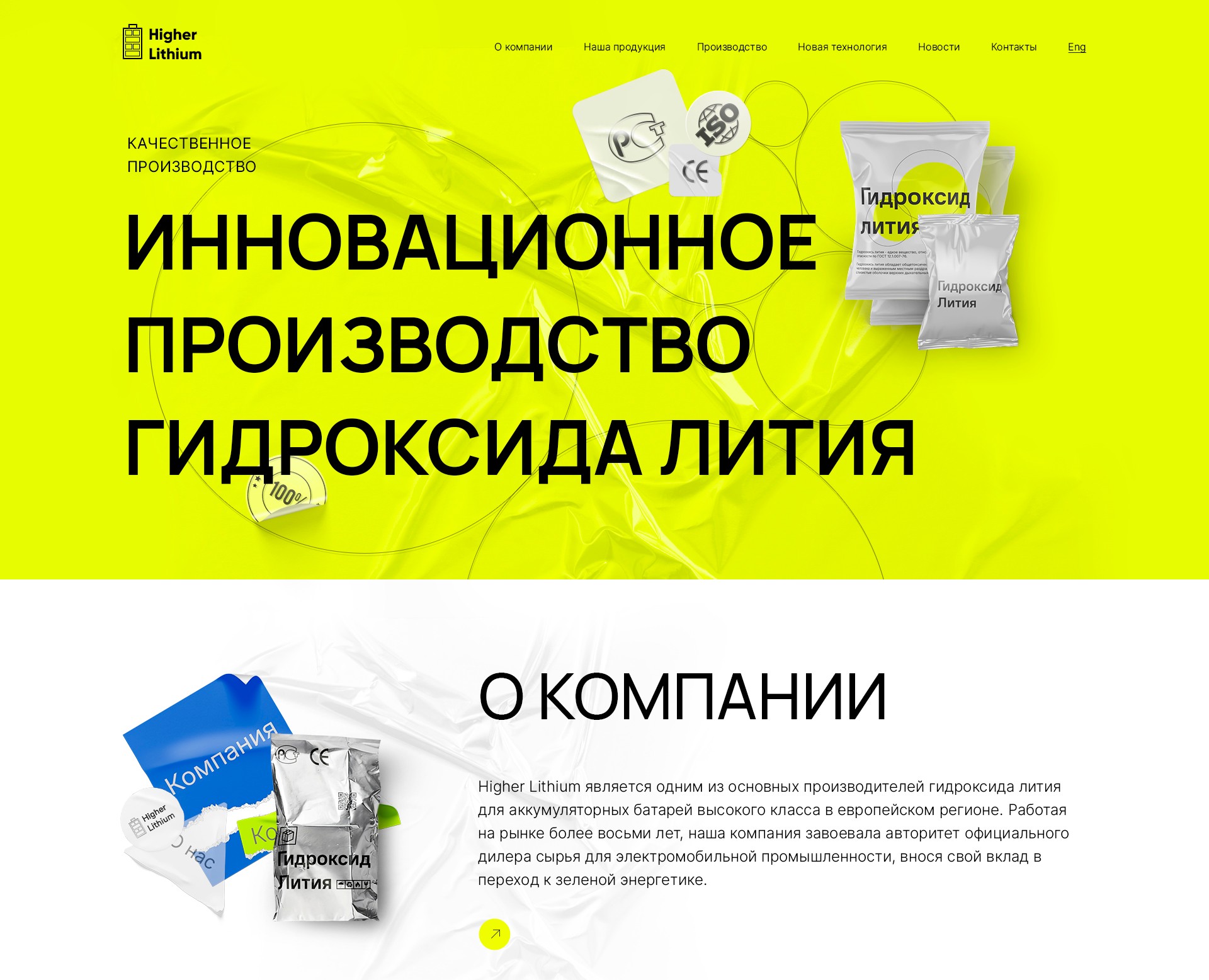 Higher Lithium — Интерфейсы на Dprofile