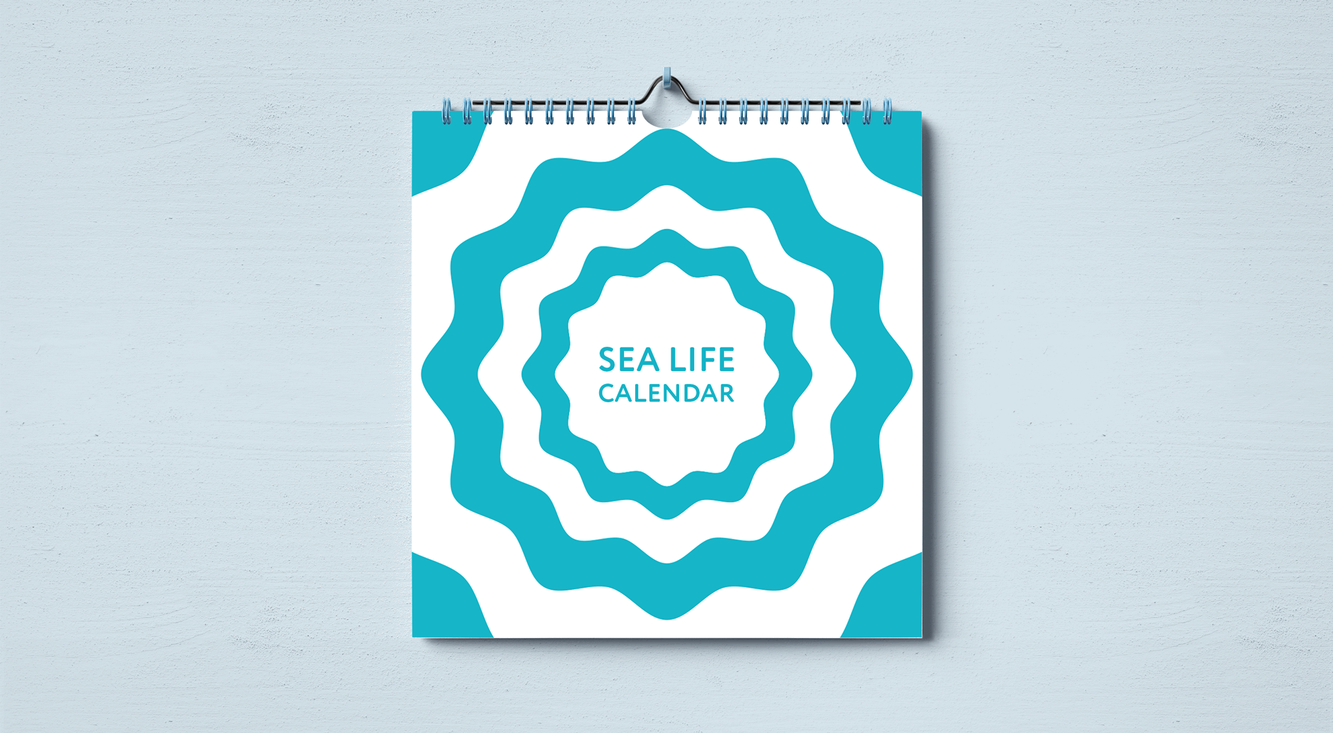 Календарь Sea Life Pattern — Изображение №1 — Иллюстрация, Графика на Dprofile