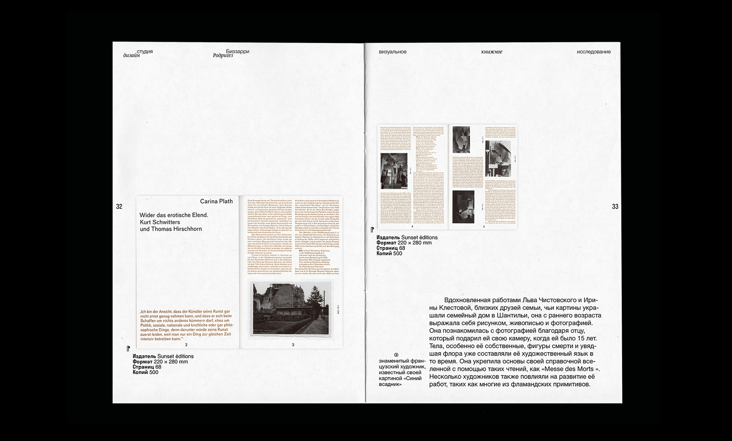 Bizzarri-Rodriguez — research book — Изображение №6 — Графика на Dprofile