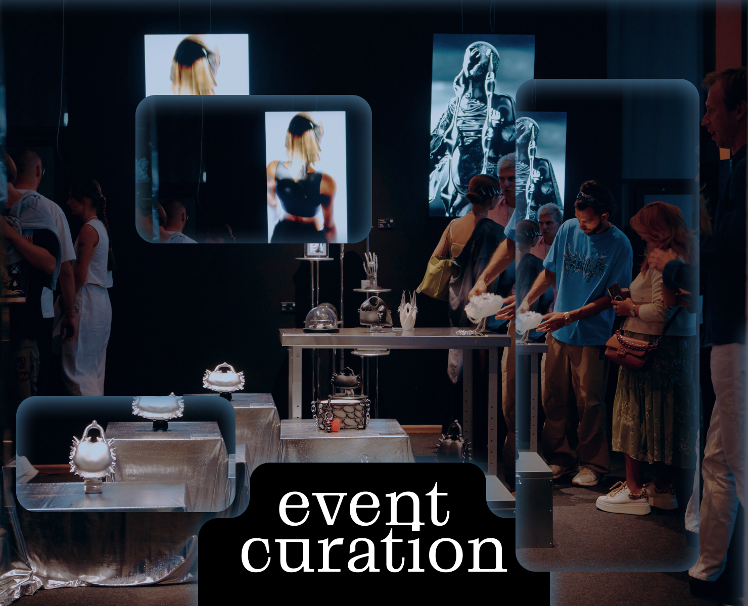 Exhibition — event curation & branding на Dprofile