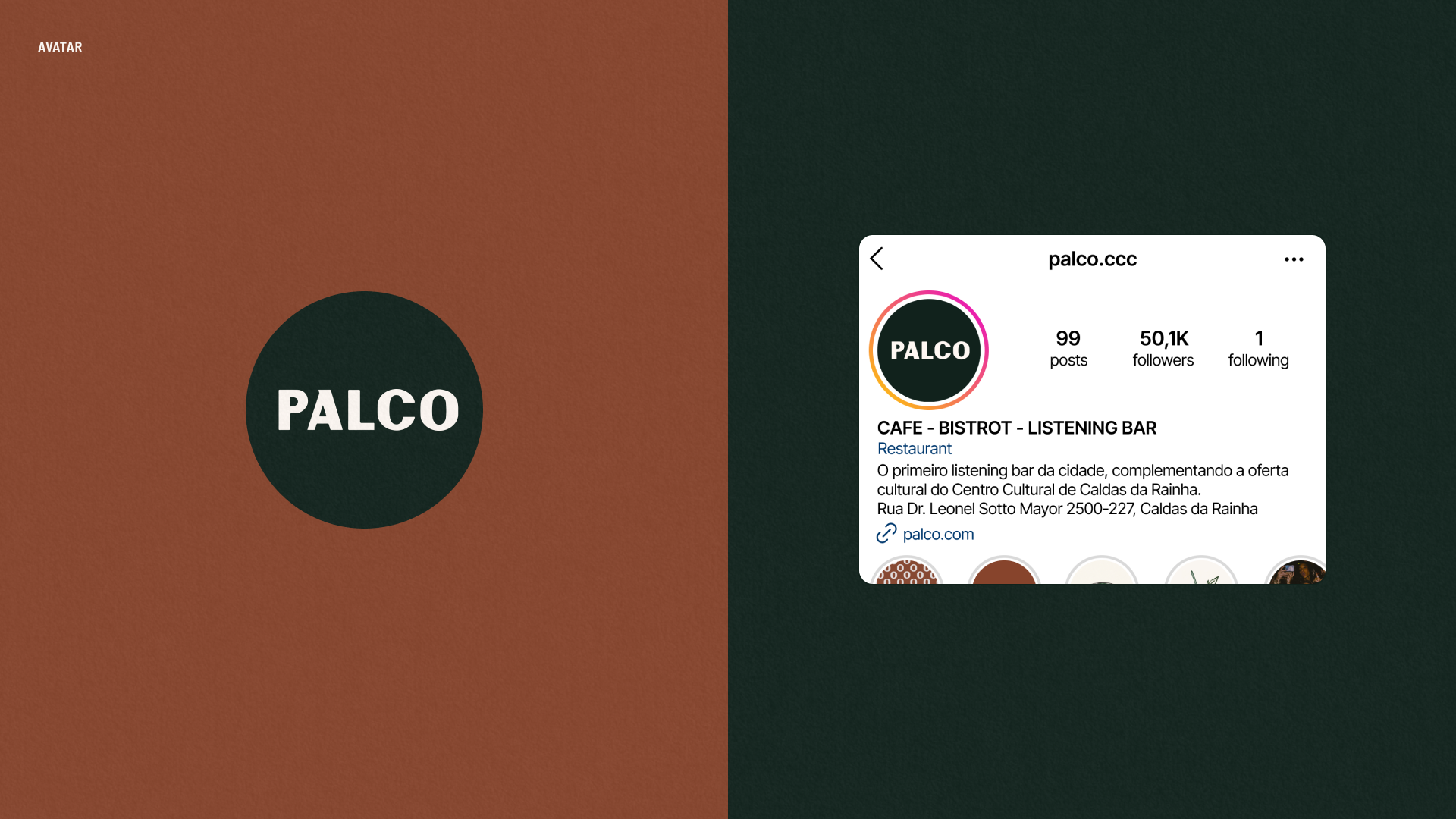 Palco — айдентика для бистро и listening-бара в Португалии — Изображение №6 — Брендинг на Dprofile
