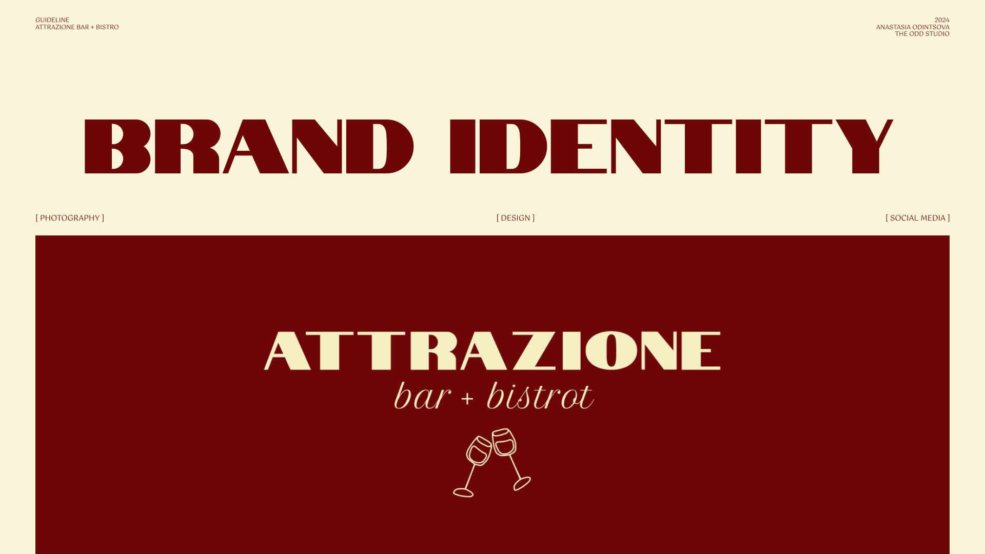 ATTRAZIONE: фирменный стиль для социальных сетей — Изображение №1 — Брендинг, Маркетинг на Dprofile