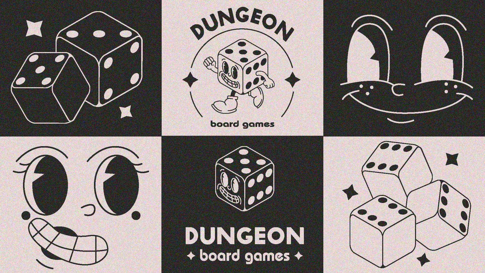 DUNGEON | Брендинг — Изображение №5 — Брендинг, Иллюстрация на Dprofile