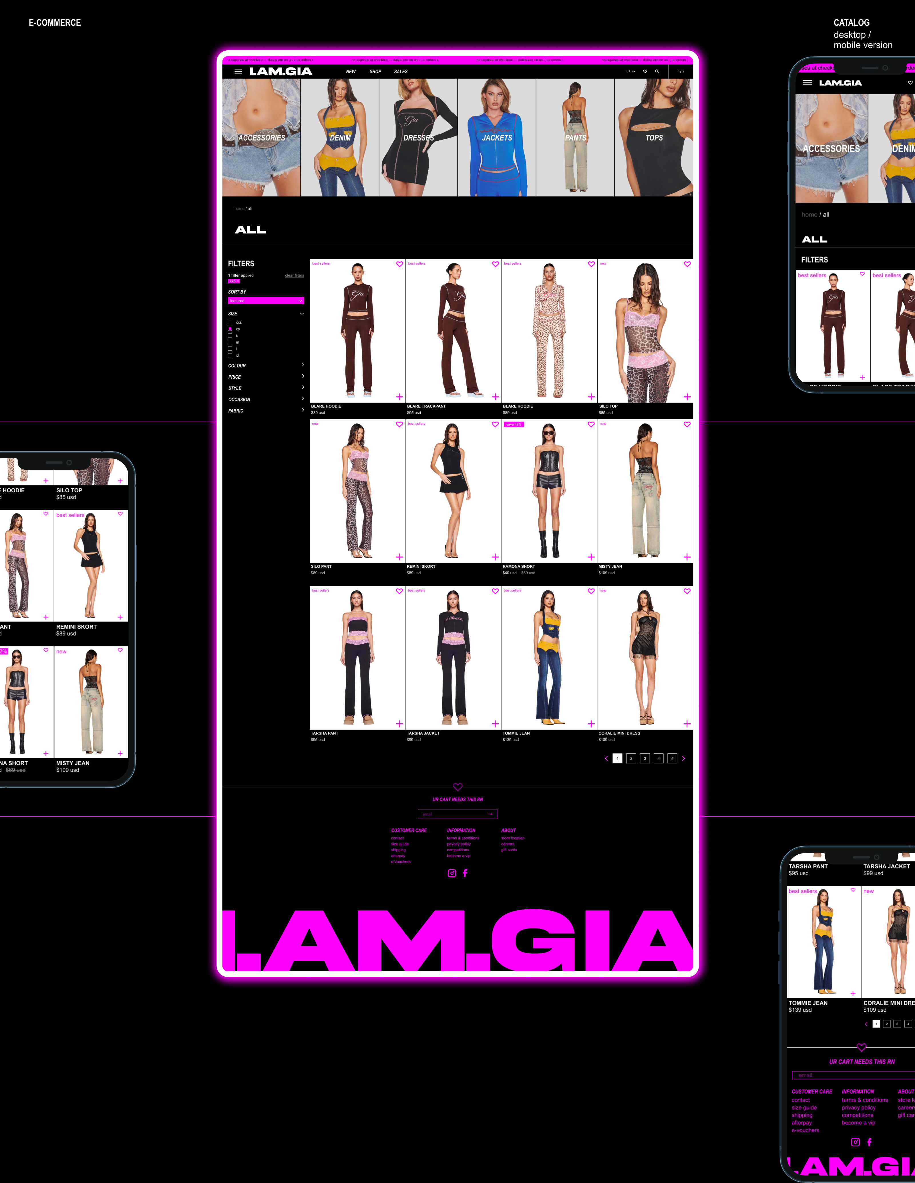 I.AM.GIA — E-commerce Website Redesign — Изображение №7 — Интерфейсы на Dprofile